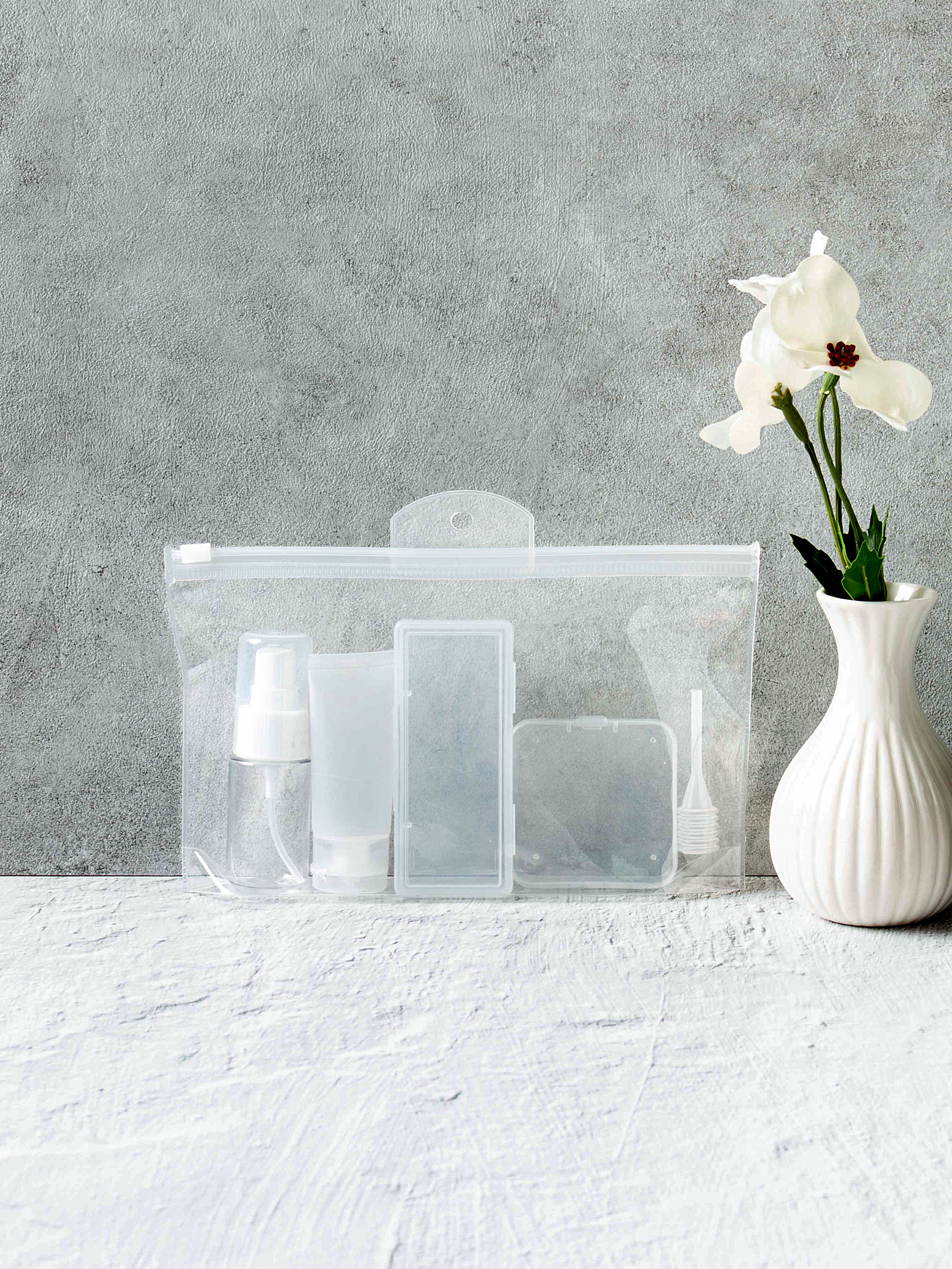 DAISO Travel Cosmetic Container Set of 4