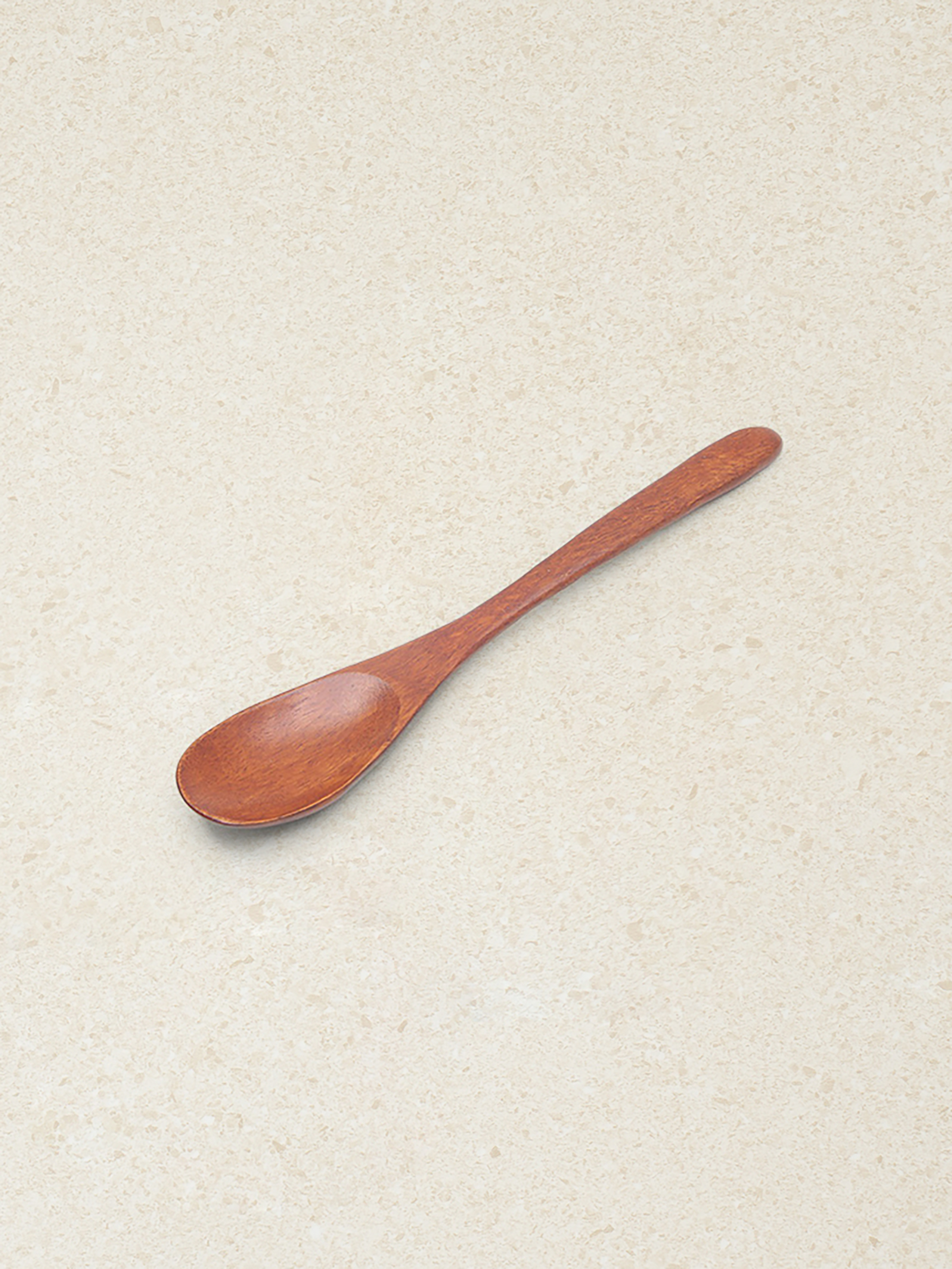 DAISO Natural lacquer wooden spoon (small)