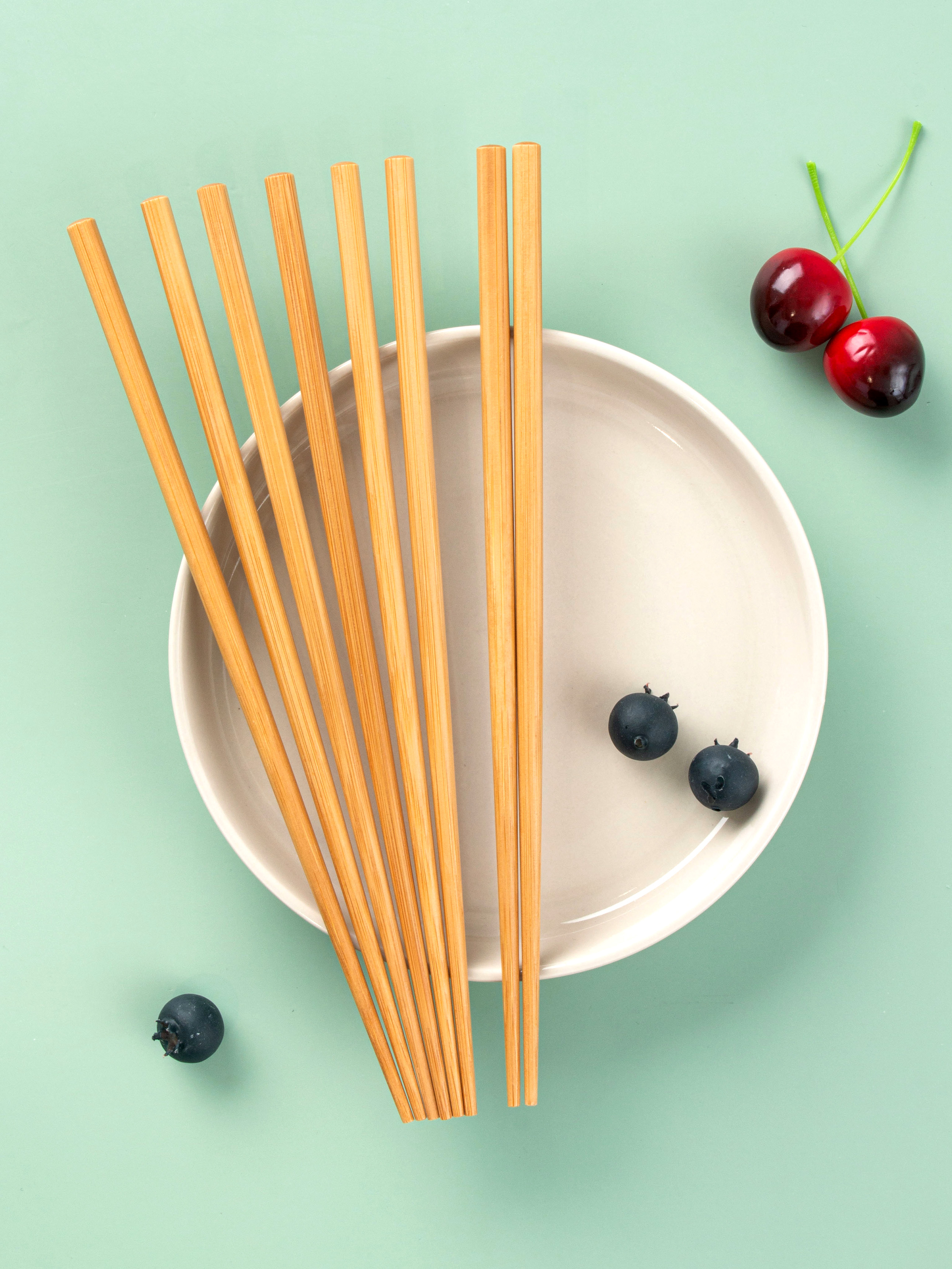 DAISO Simple Bamboo Chopsticks Set (4bee)