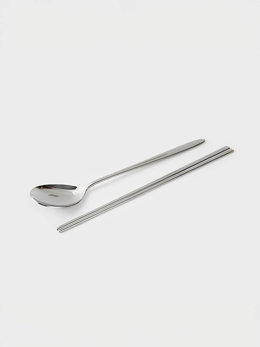 DAISO Logiol stainless steel spoon set (1bee)