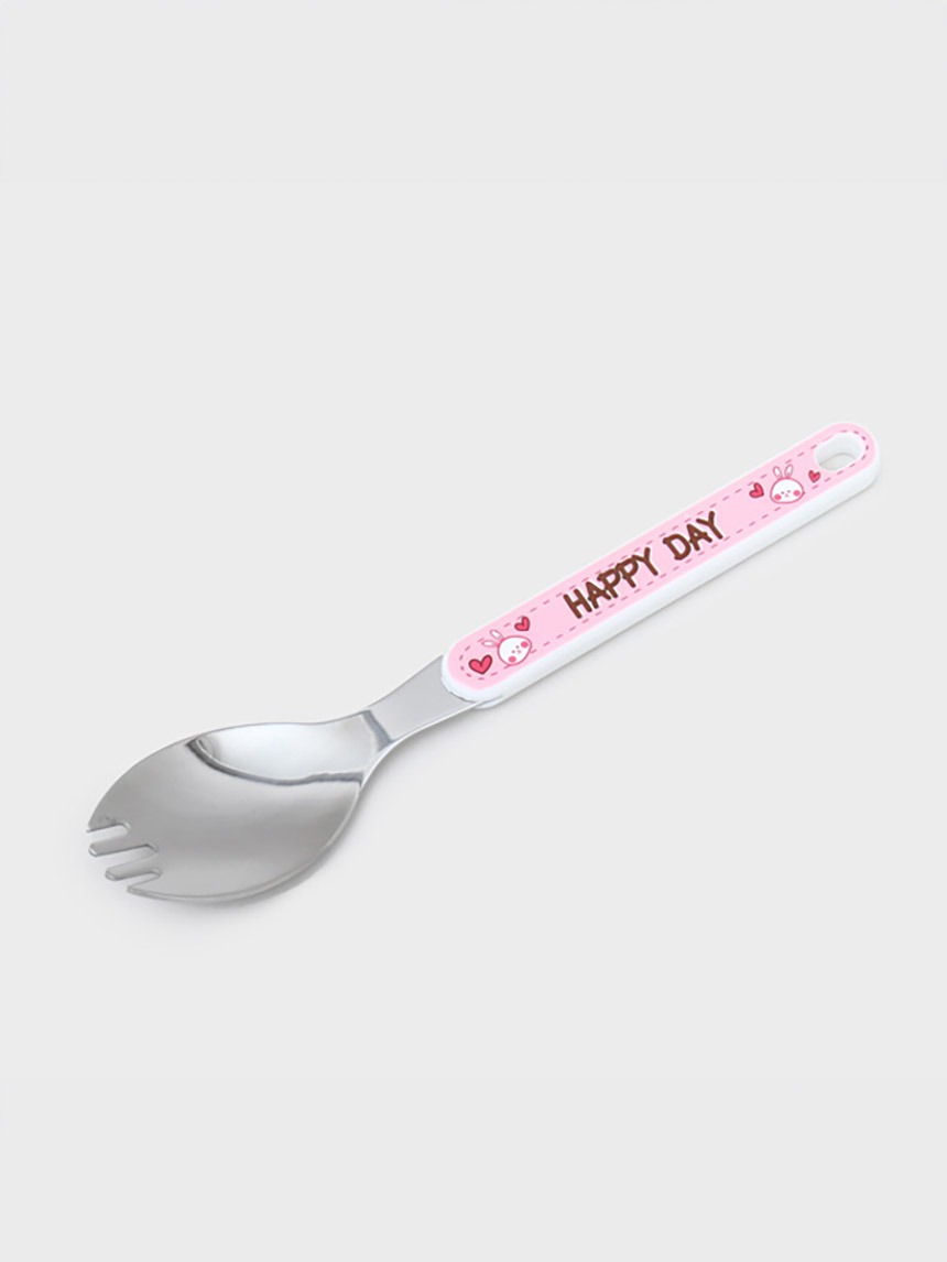 DAISO Stainless steel character fork spoon (AForm)