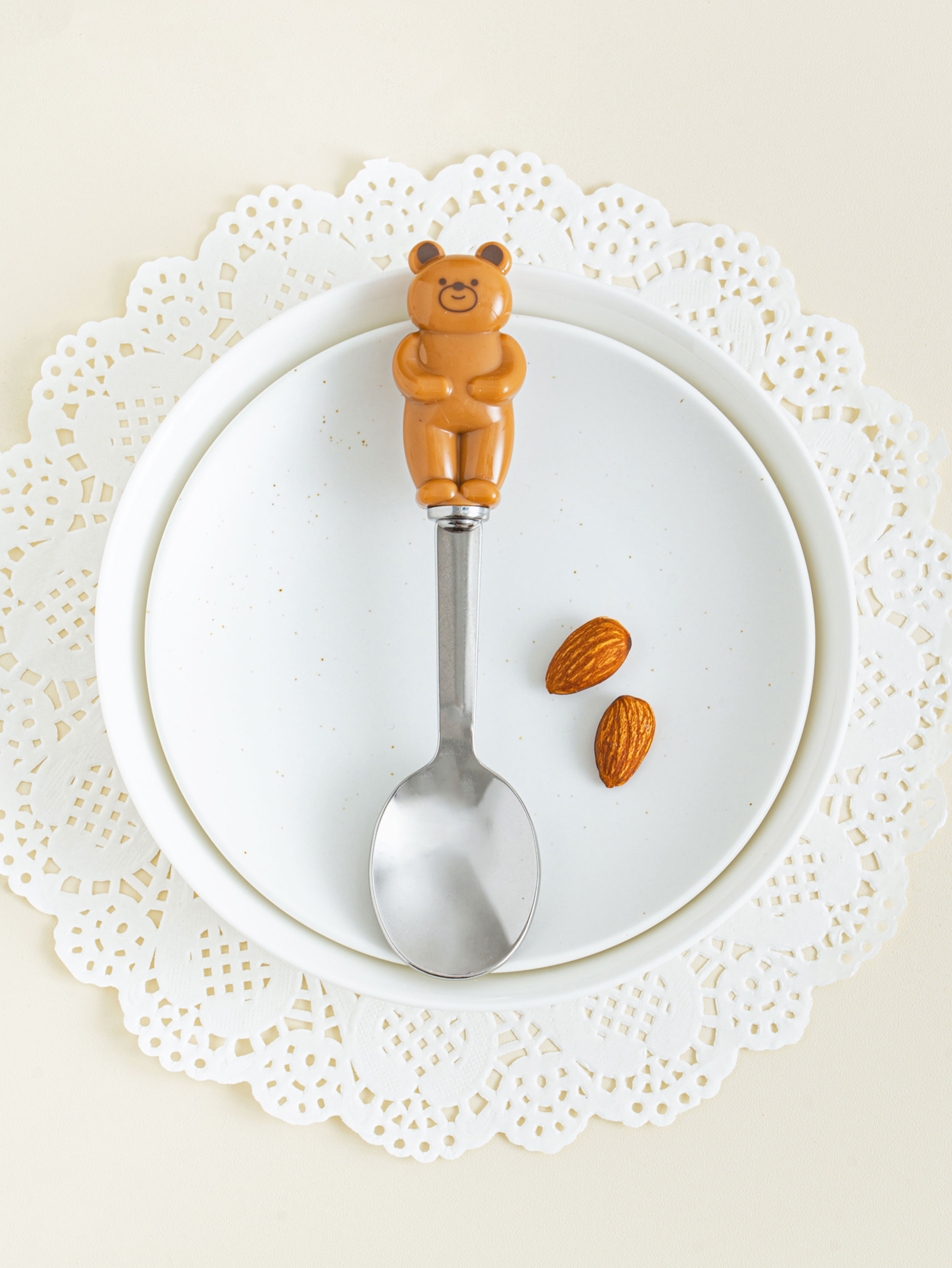 DAISO CozyTum_Teddy Bear Shaped Spoon