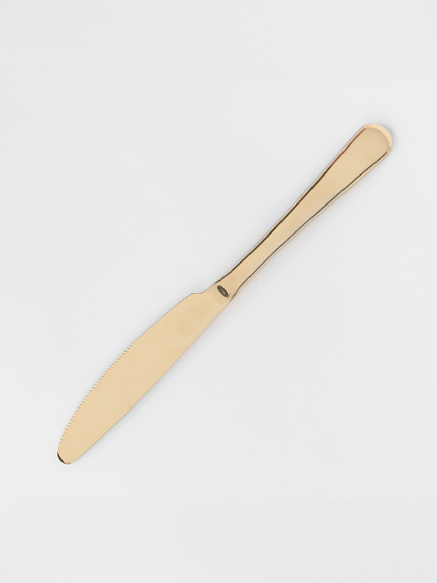 DAISO Titanium polished gold knife