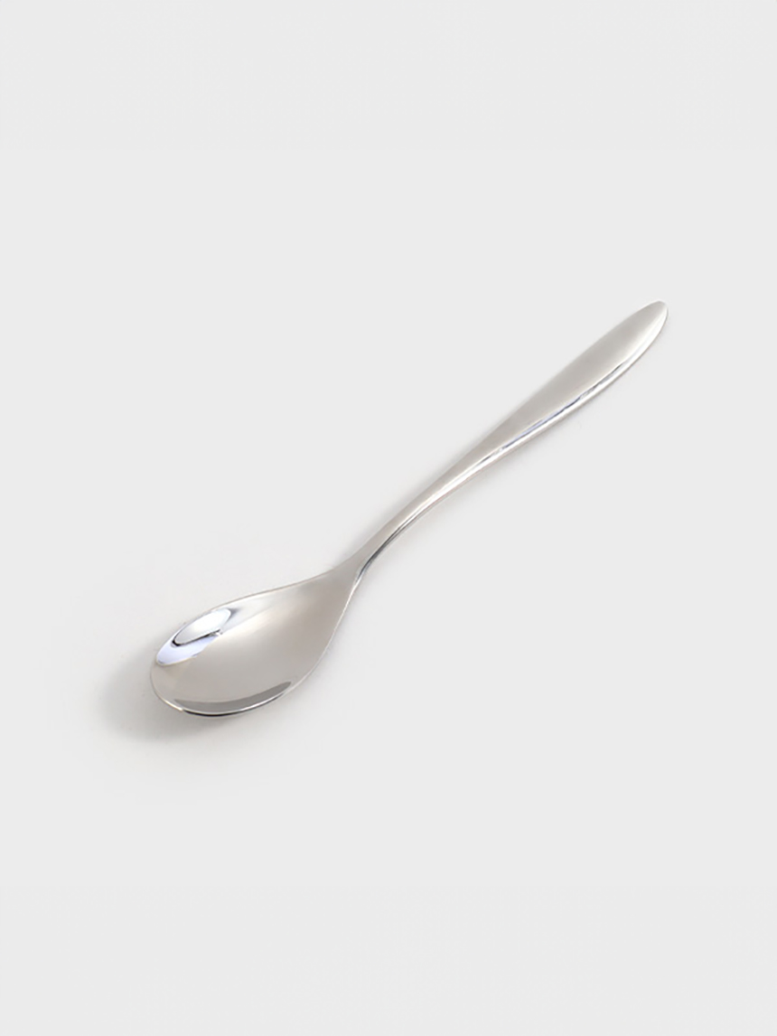 DAISO All-Stainless Steel Dessert Spoon (18cm)