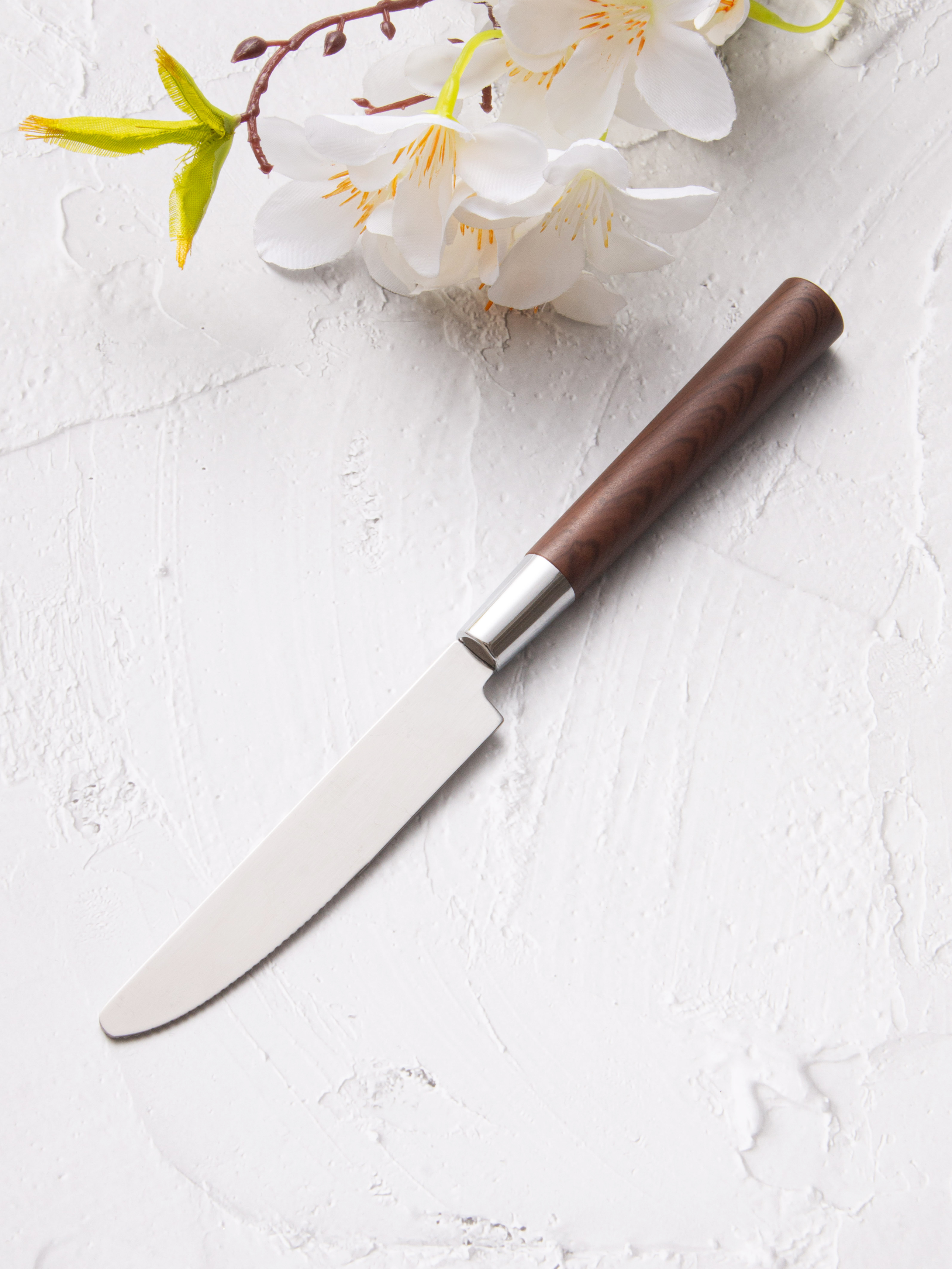 DAISO Darkwood Pattern Form Knife