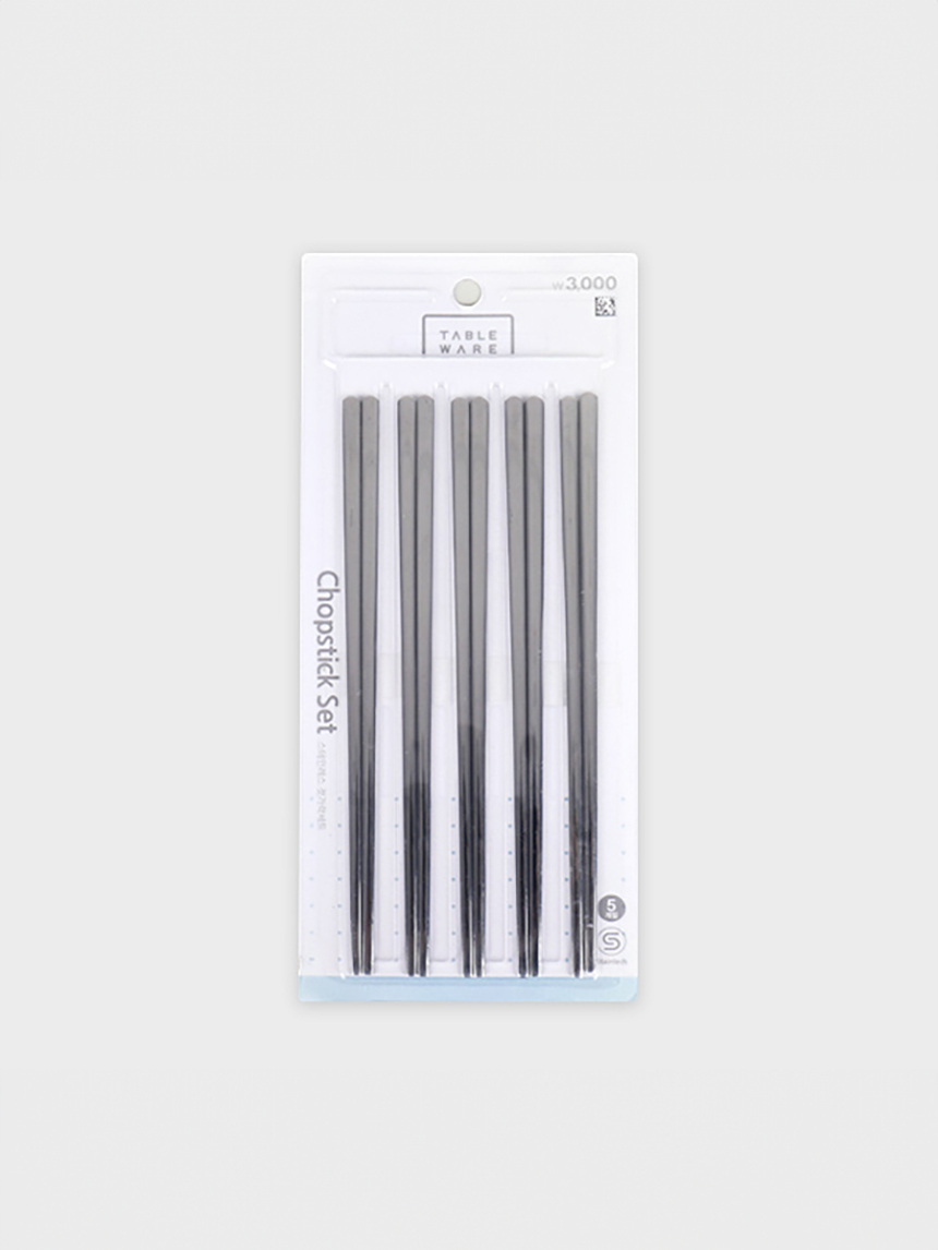 DAISO Simple Pattern Chopsticks (5P/SET)