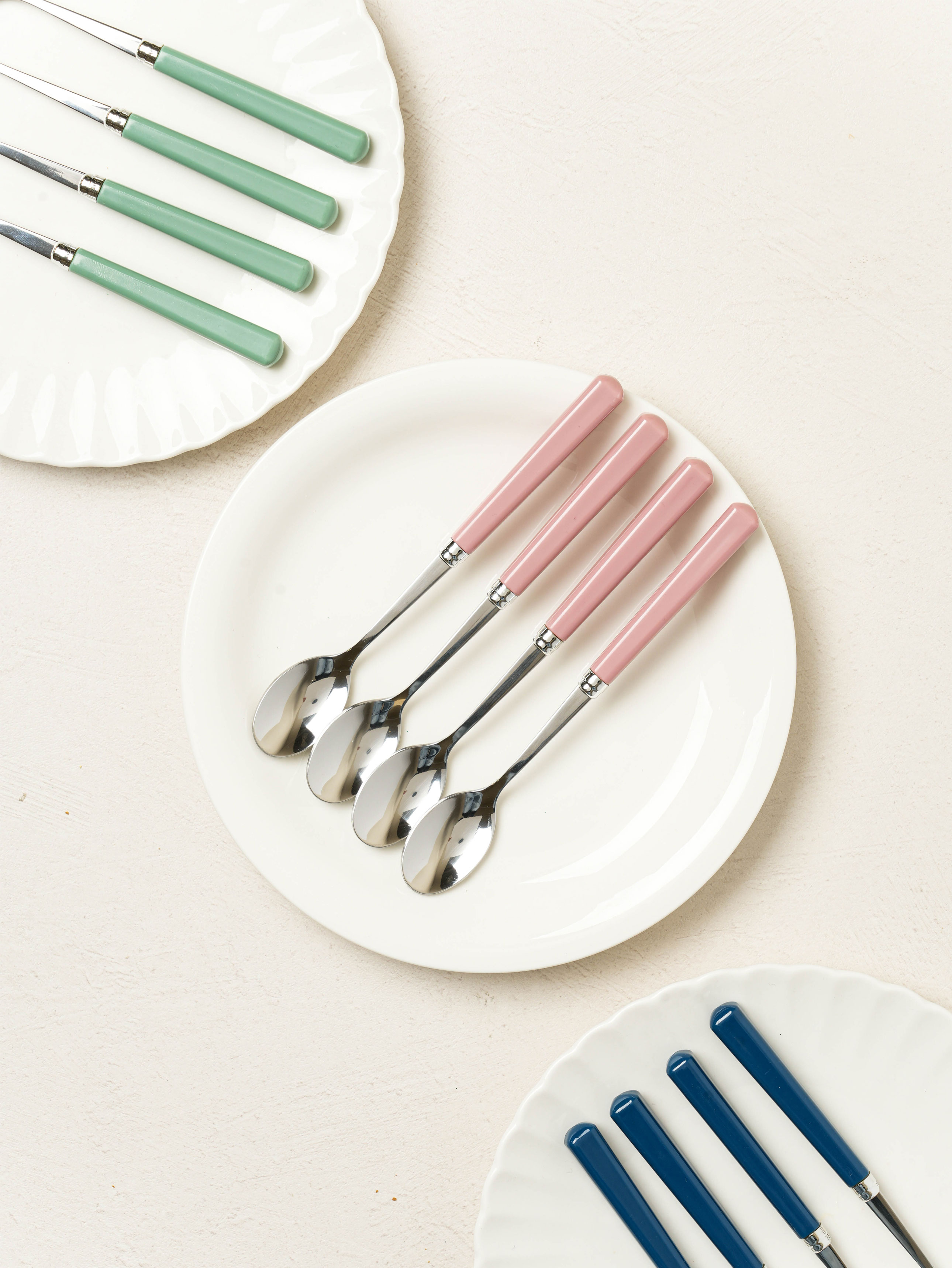 DAISO Modern Color Teaspoon (4P/SET)