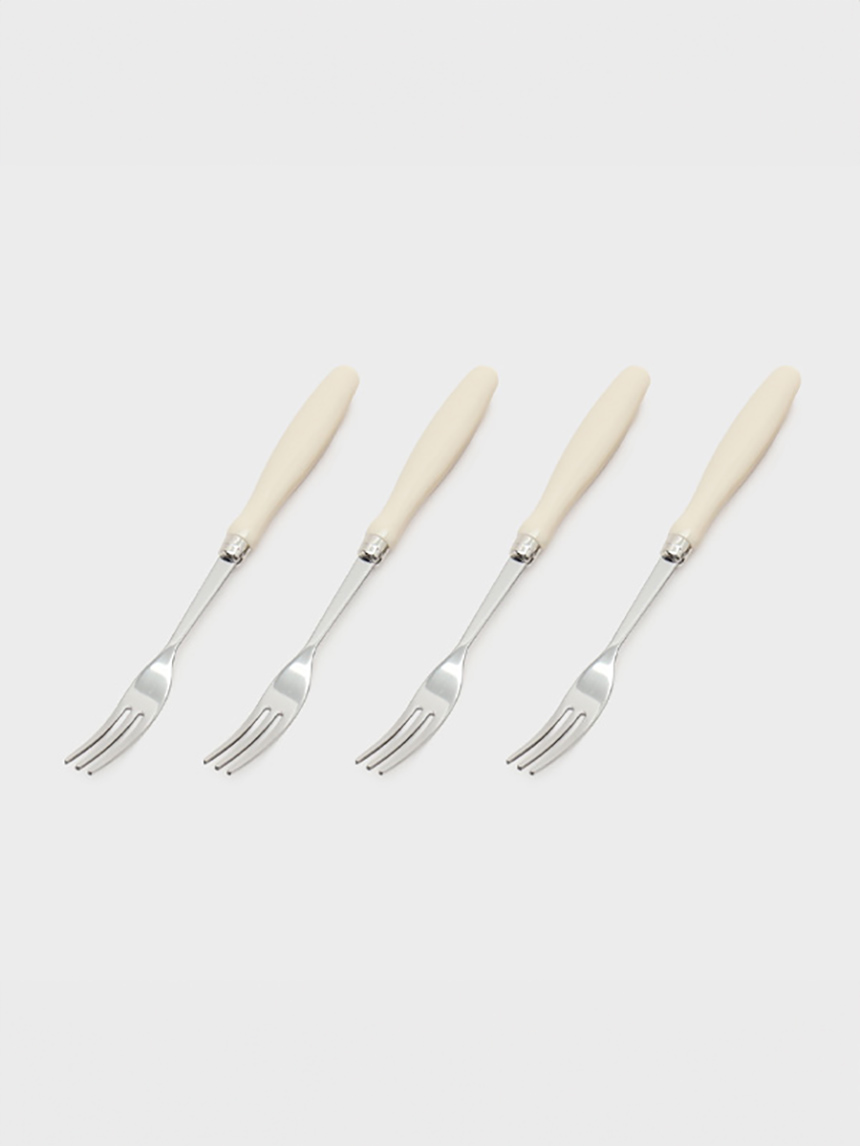 DAISO Imperial Rose Stainless Steel Fork (4P/SET)