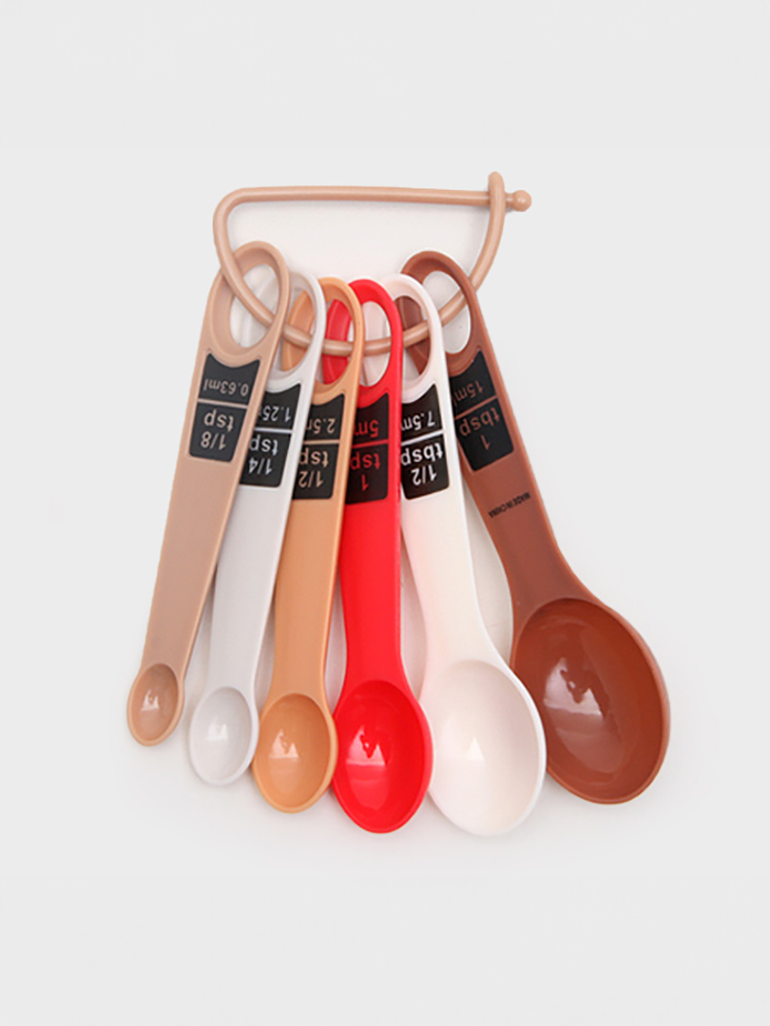 DAISO 6 measuring spoons