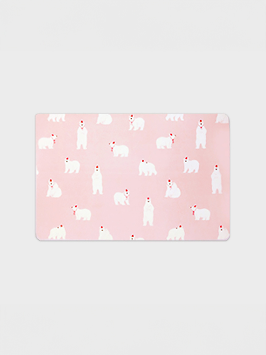 DAISO Polar Bear Table Mat (2 sheets)