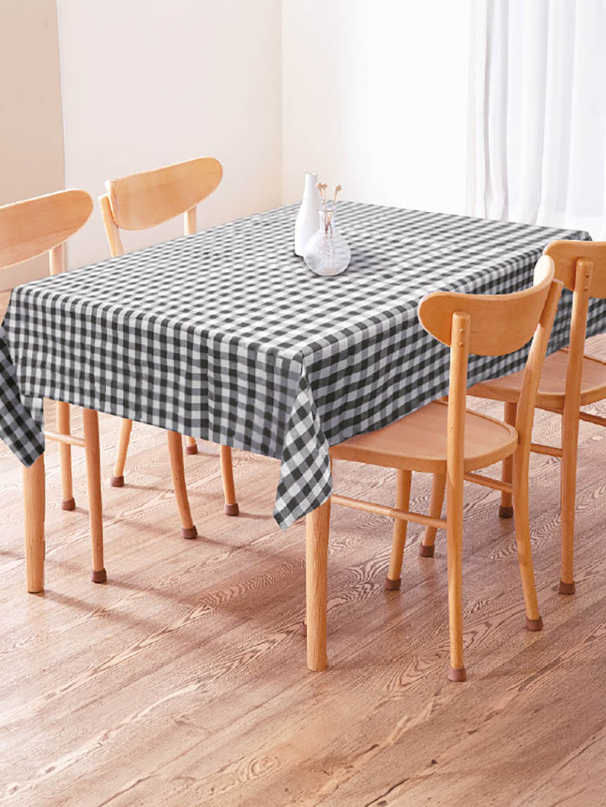 DAISO Cotton check table cover (120*160cm)