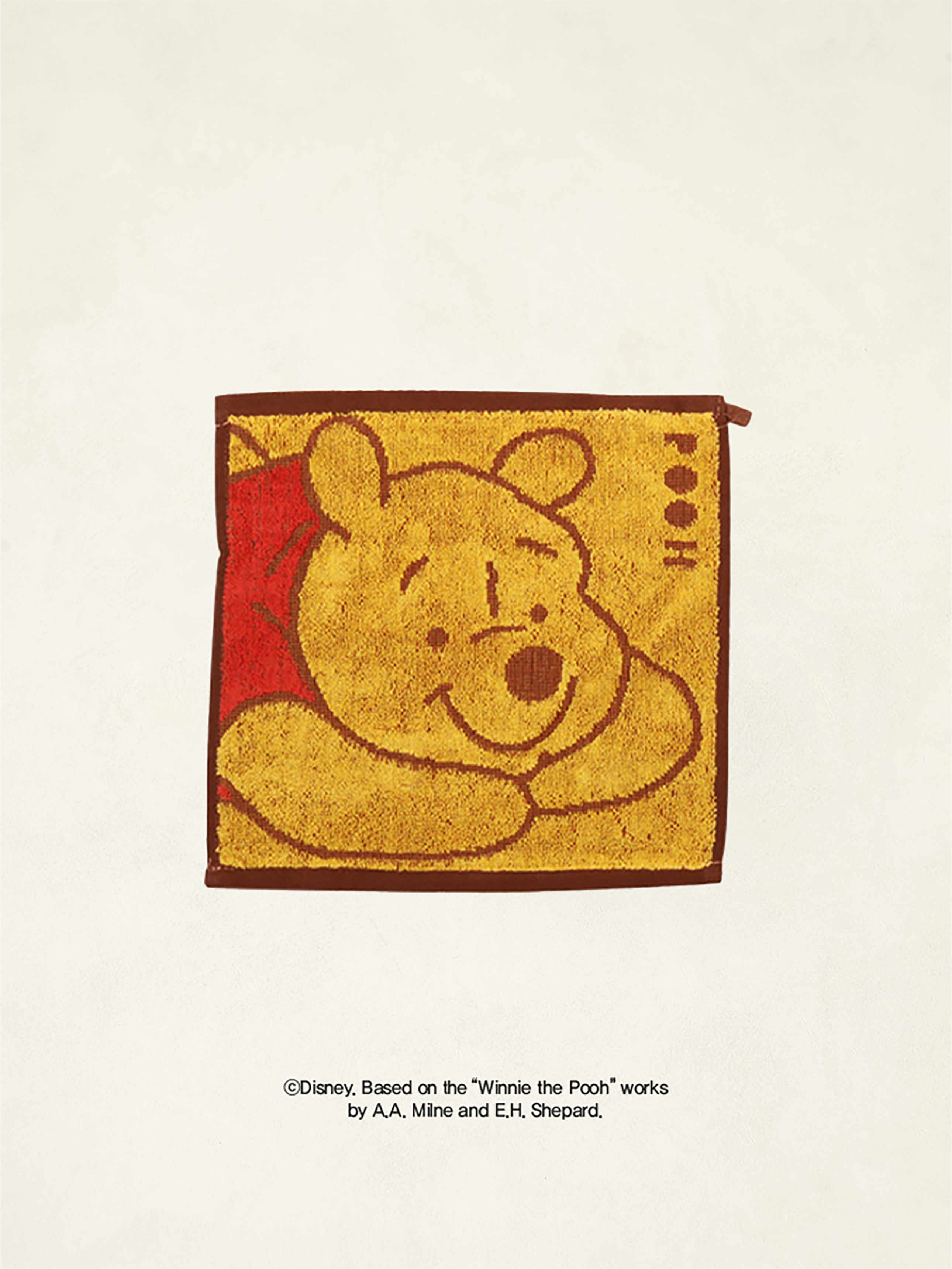 DAISO Disney_Winnie the Pooh_Jacquard Hand Towel (30*30cm)