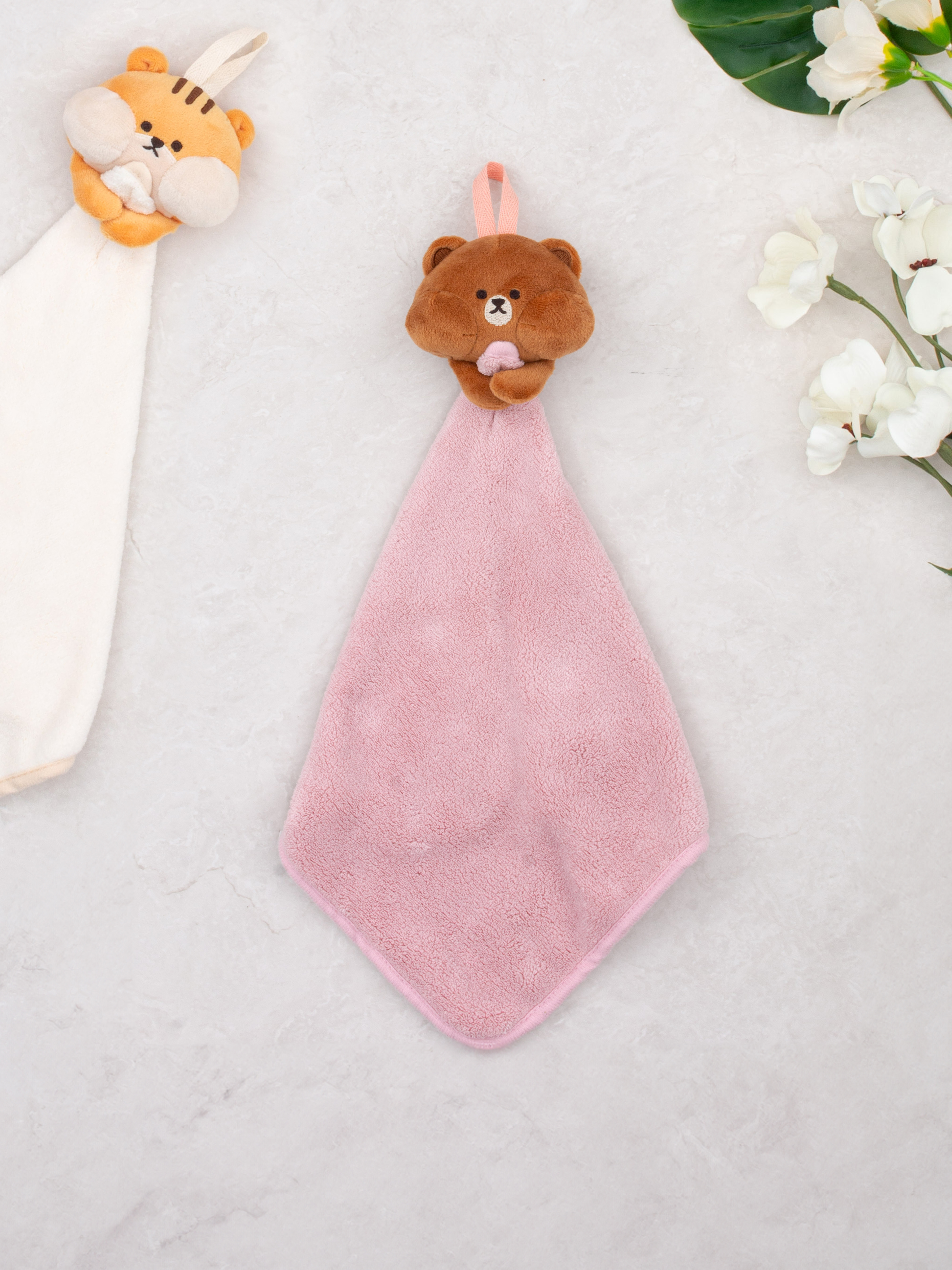 DAISO Chubby Buddy_Teddy Bear Doll Hand Towel