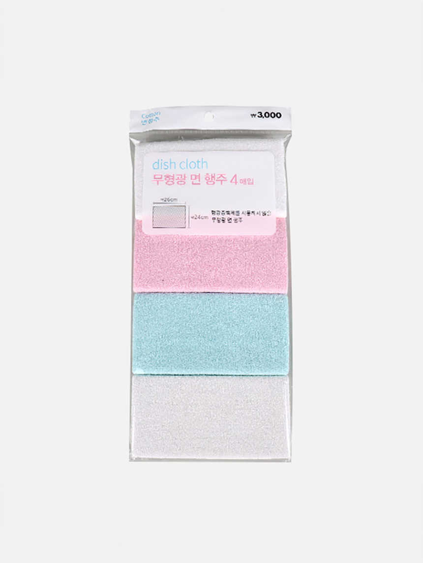 DAISO Non-fluorescent cotton swab (4 sheets)