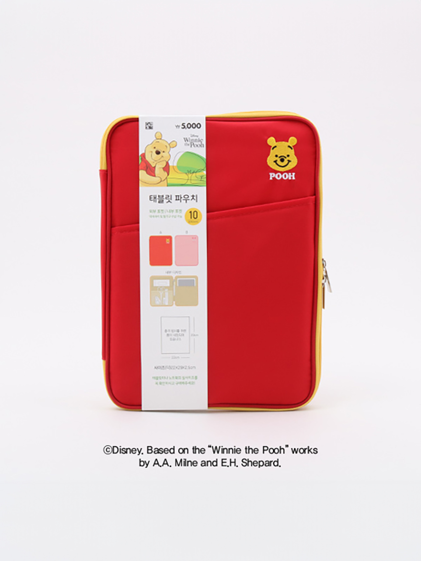 DAISO Disney Winnie the Pooh Tablet Pouch