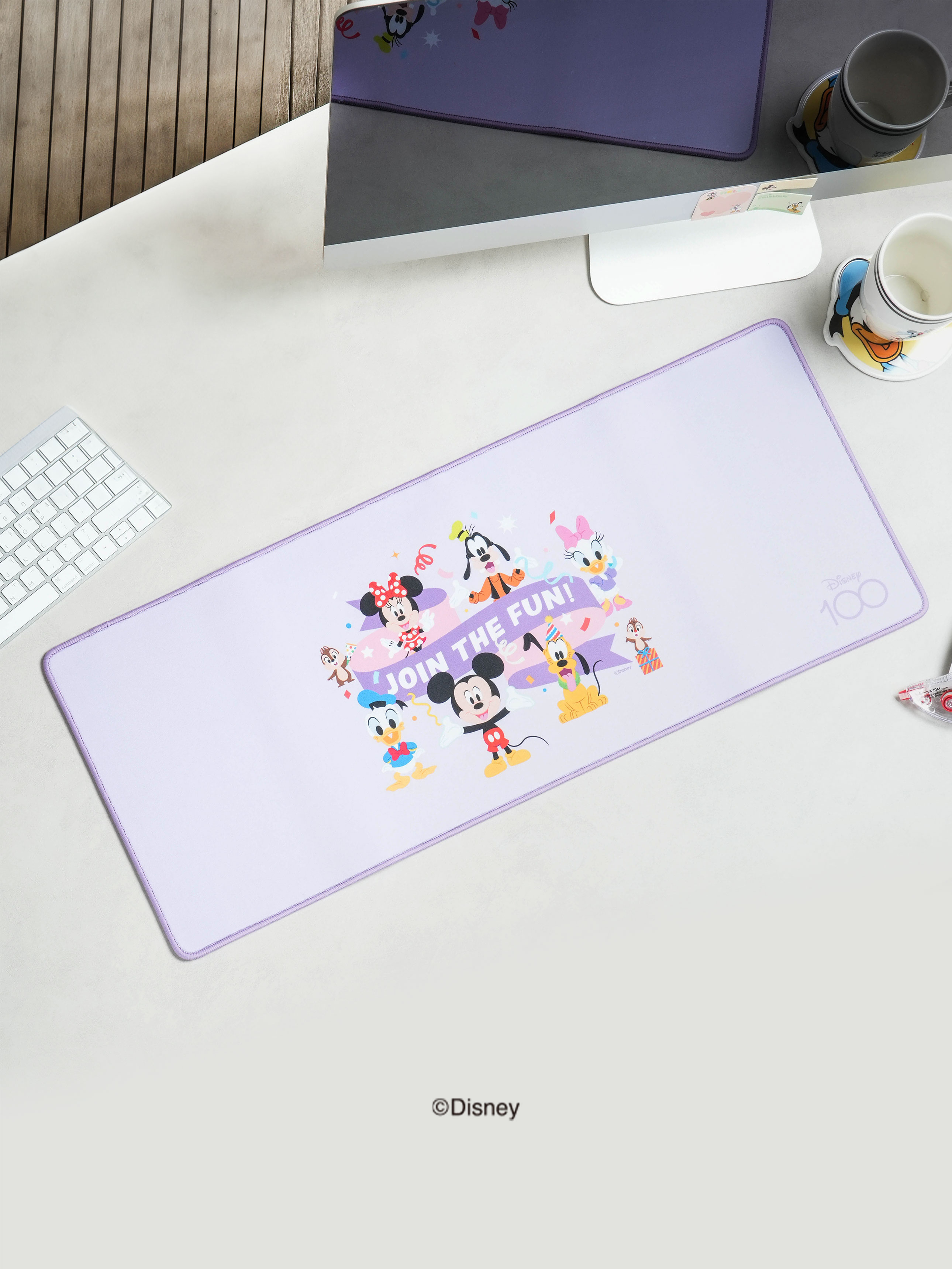 DAISO Disney_D100_Desk Mat (Purple)