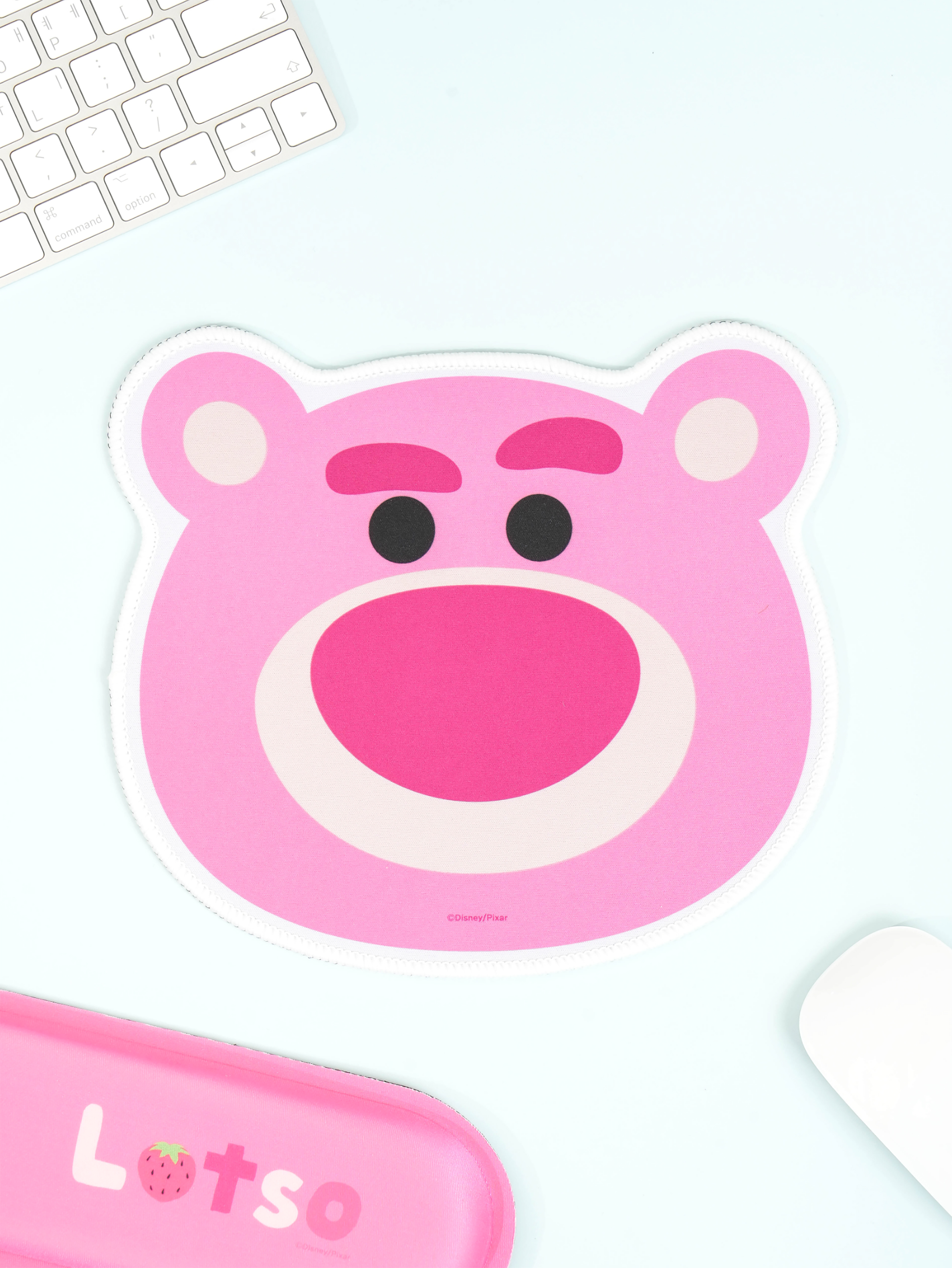 DAISO Pixar Toy Story Shaped Mouse Pad (Lotso)