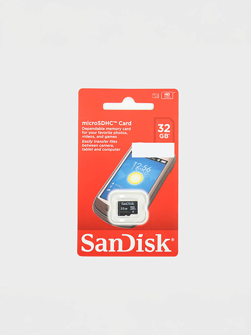 DAISO SanDisk Micro SD Card (32G)