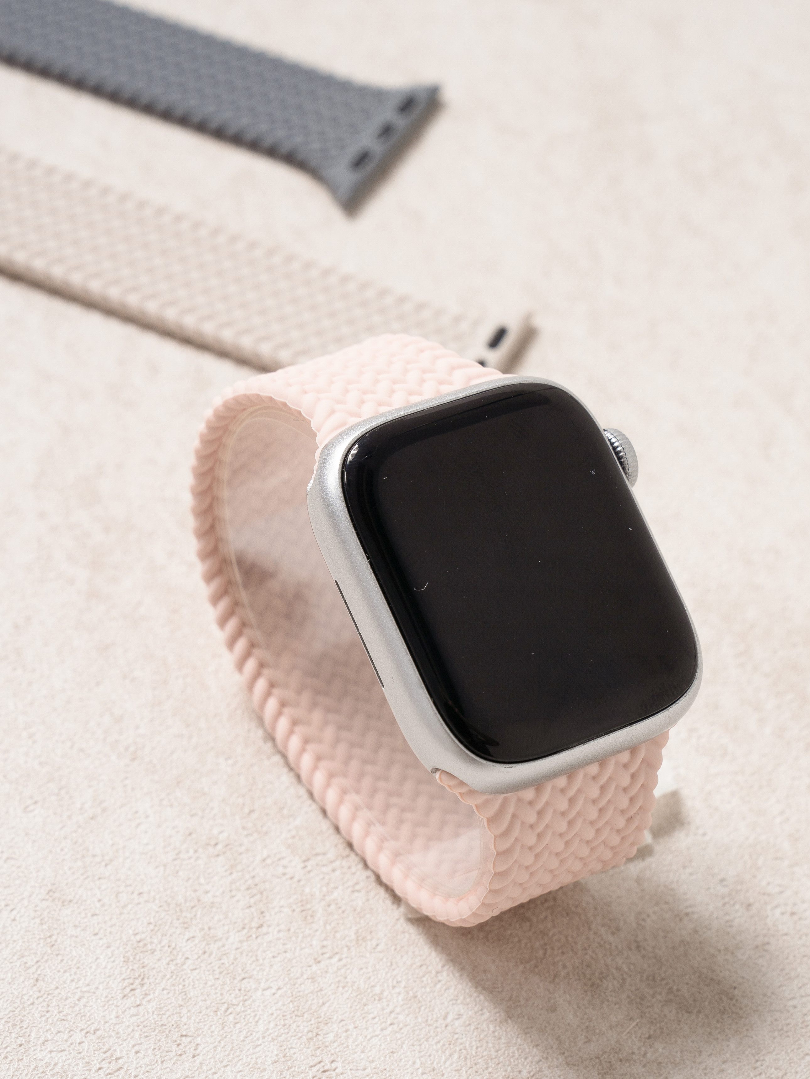 DAISO Silicone Woven Band for Apple Watch (38/40/41) 128mm