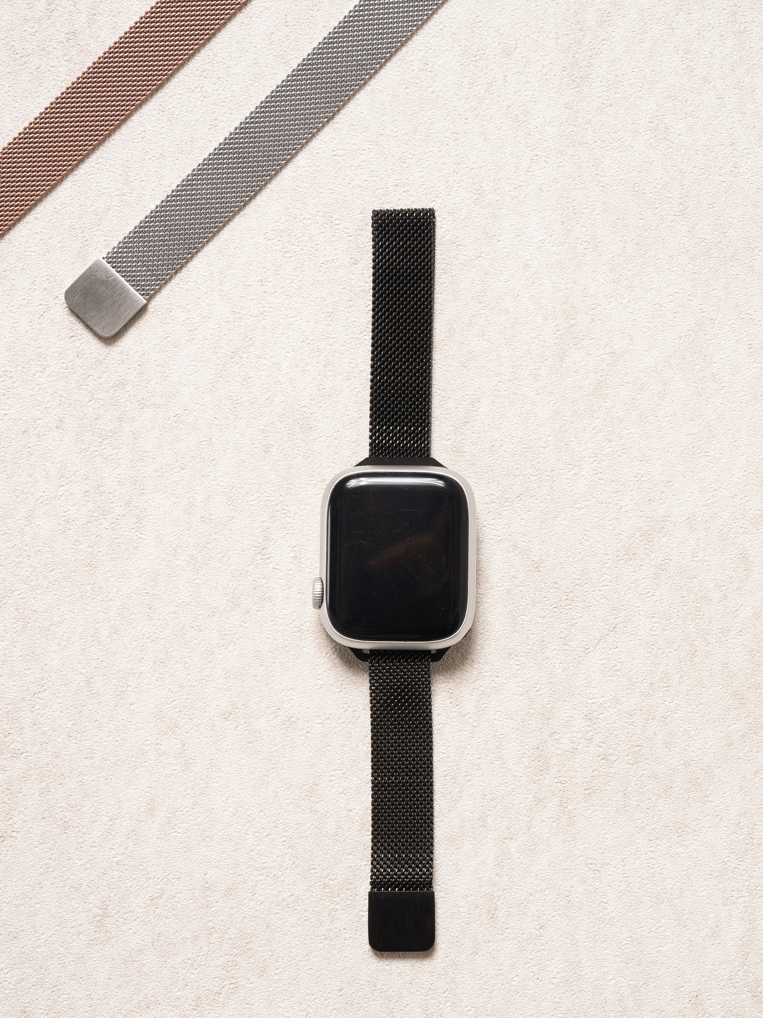 DAISO Magnetic Steel Strap for Apple Watch (38/40/41)Black