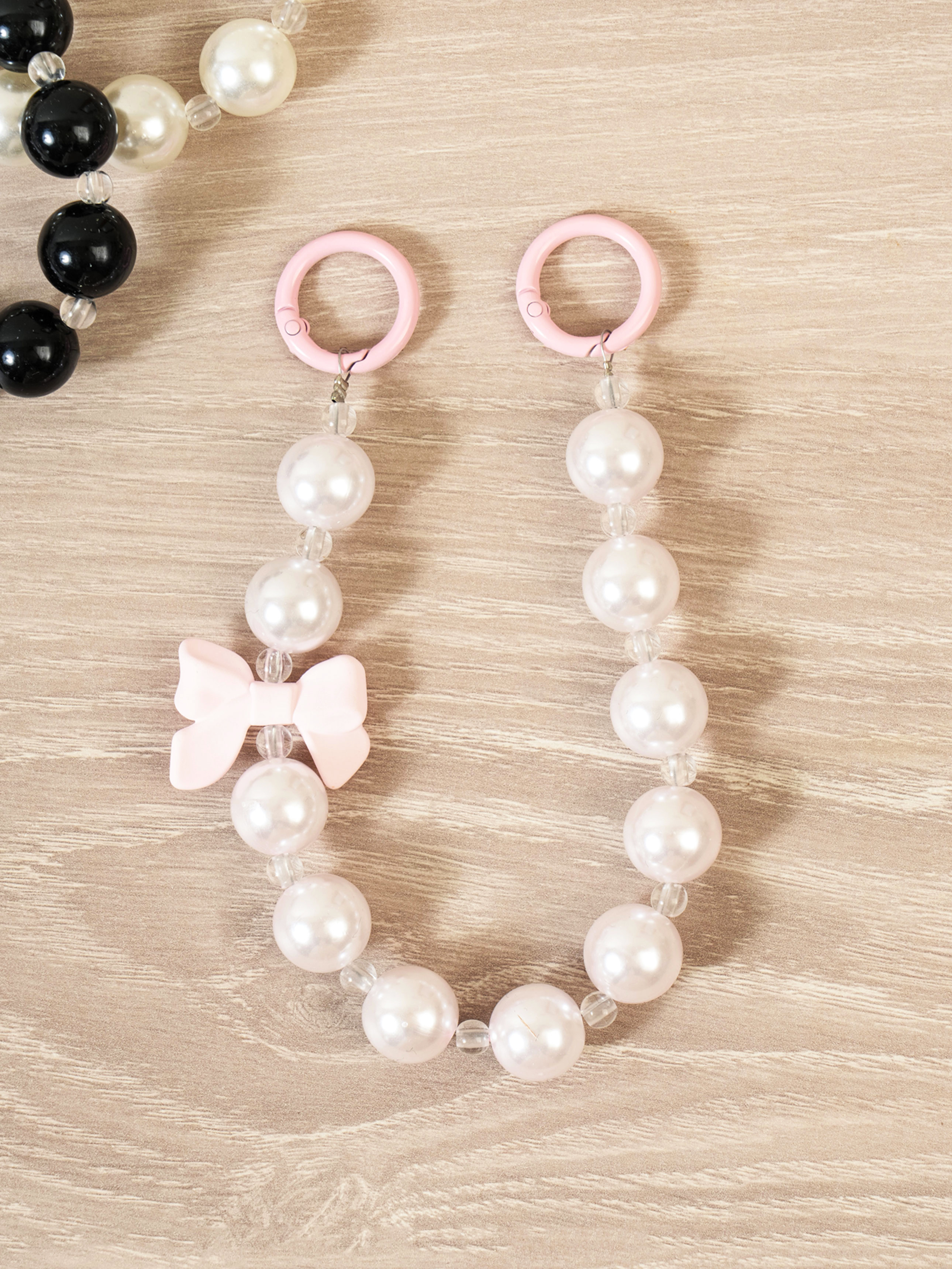 DAISO pearl bead Strap