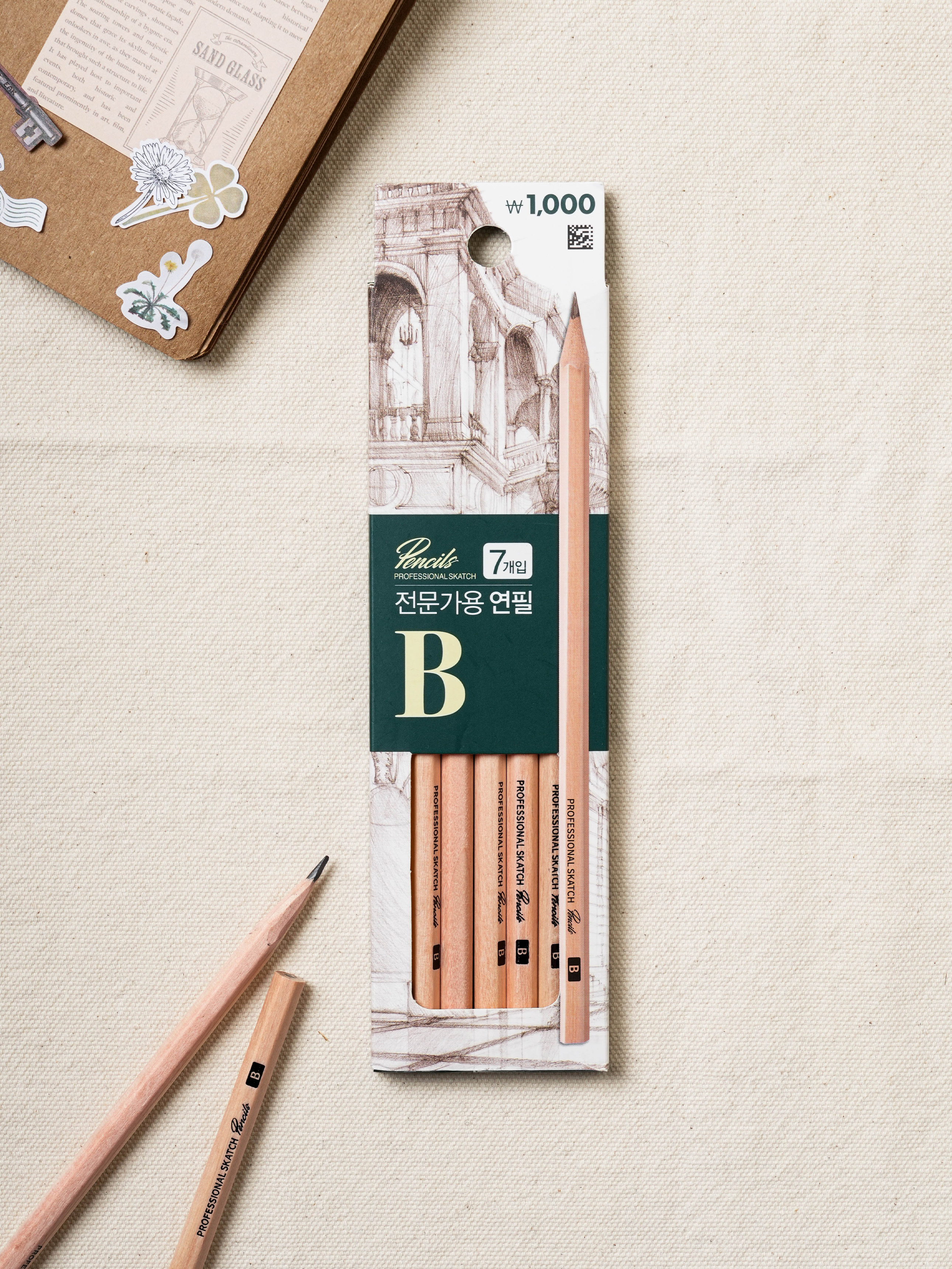 DAISO Professional Sketch Pencil (B/7)