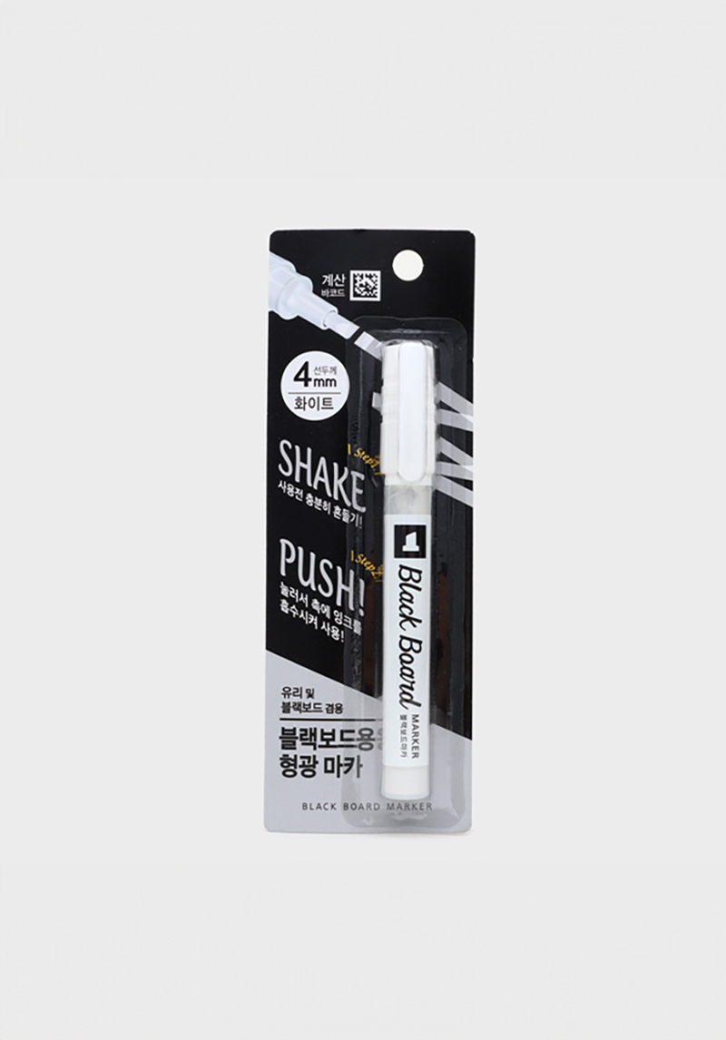 DAISO Blackboard Marker (White)