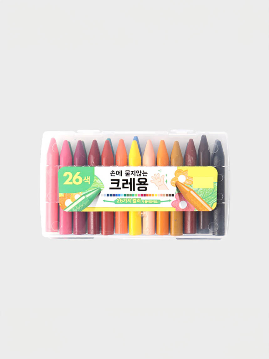 DAISO Non-stick crayons (26 colors)