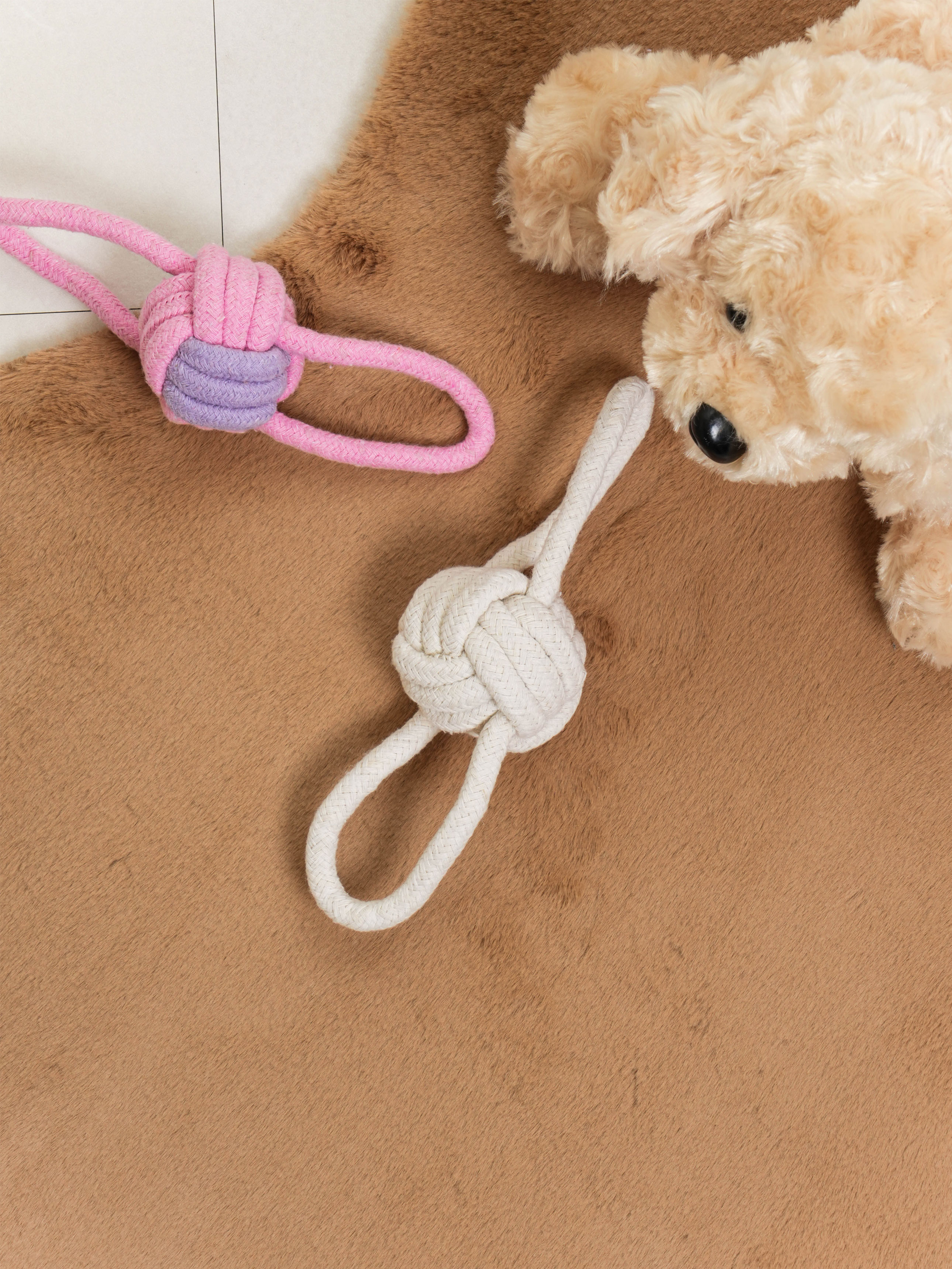 DAISO Pet Tug Toy Candy