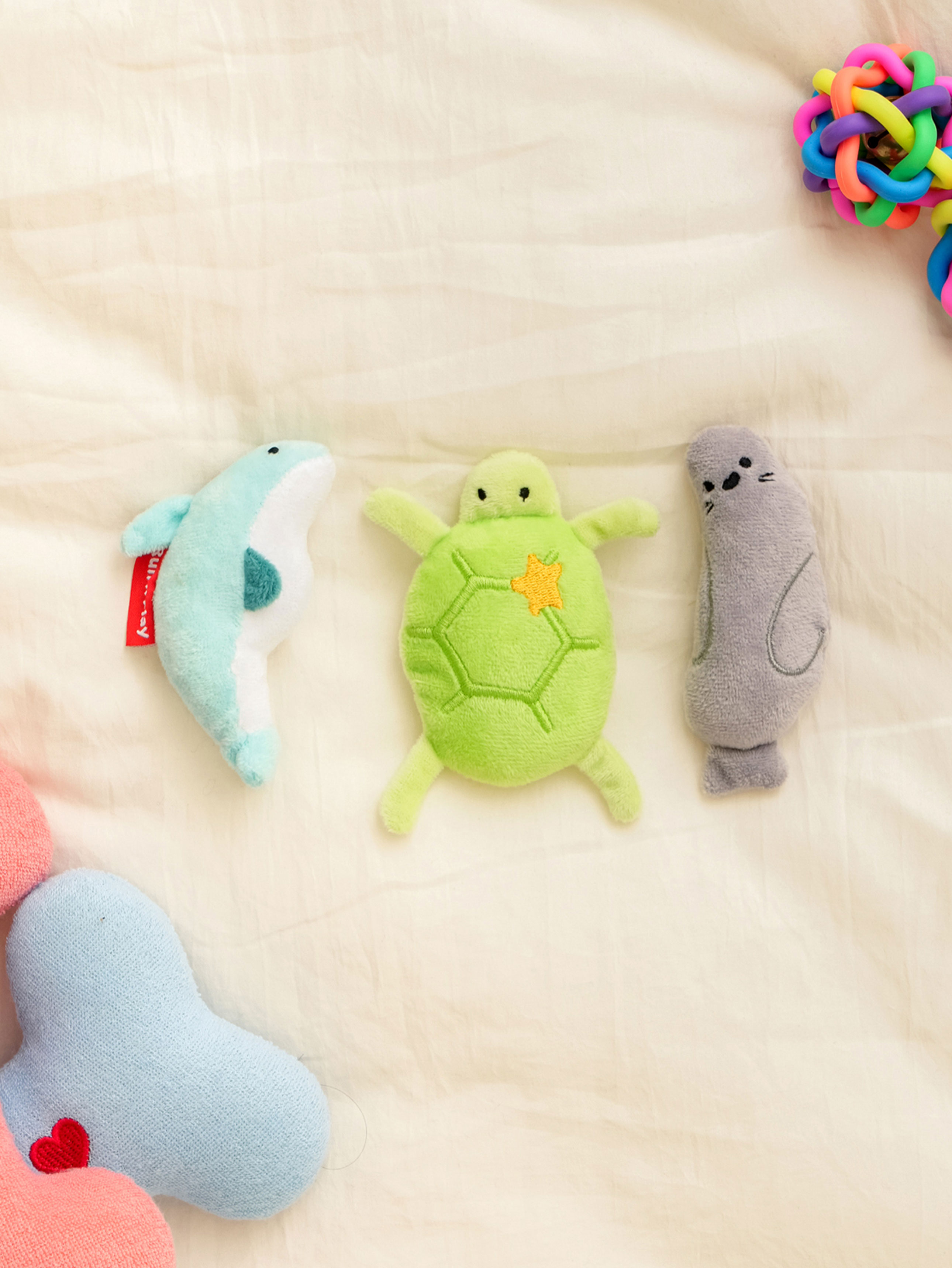 DAISO Pet Marine Animal Doll Set (3 pieces)