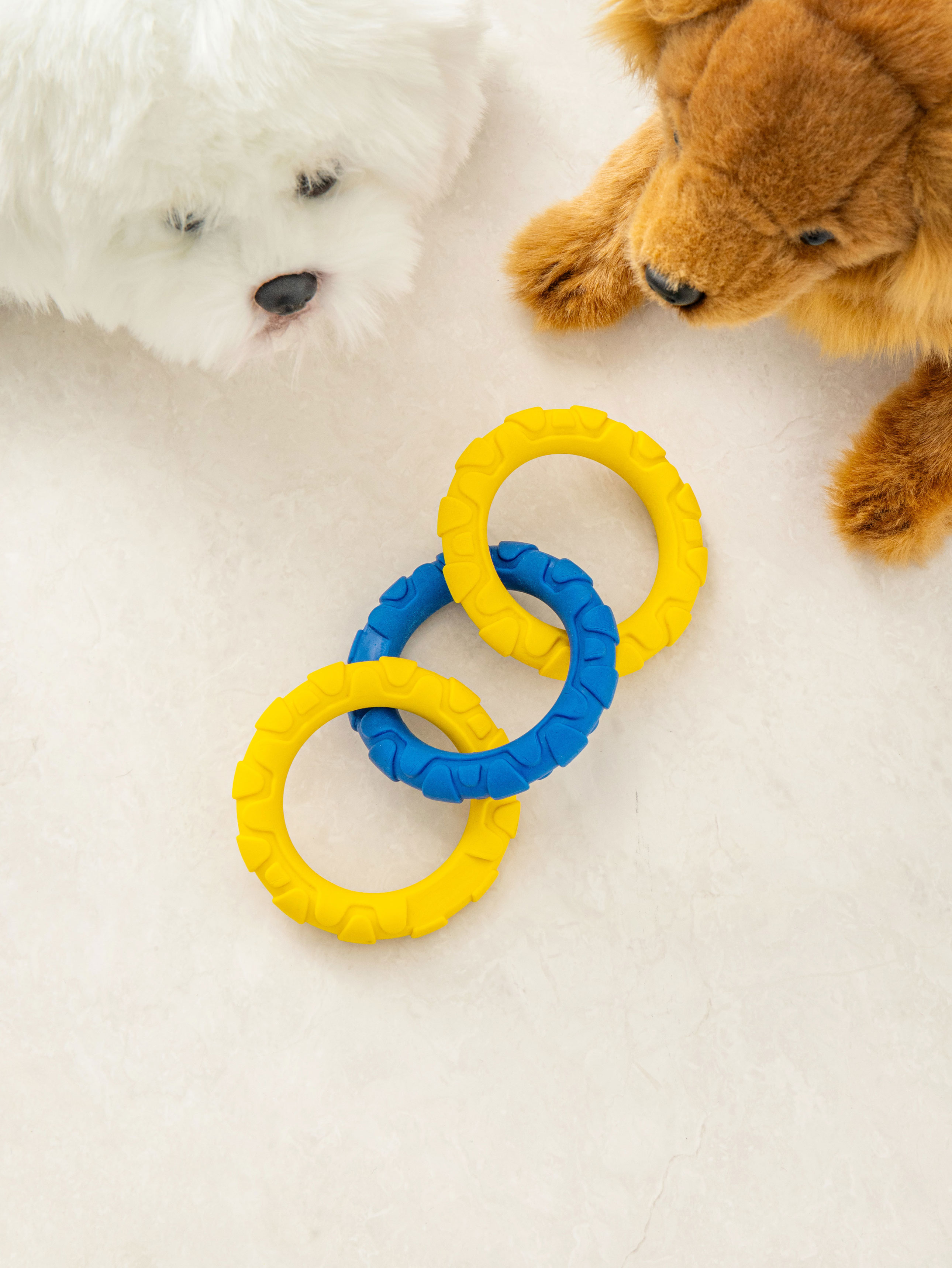 DAISO Dog toys (rings)