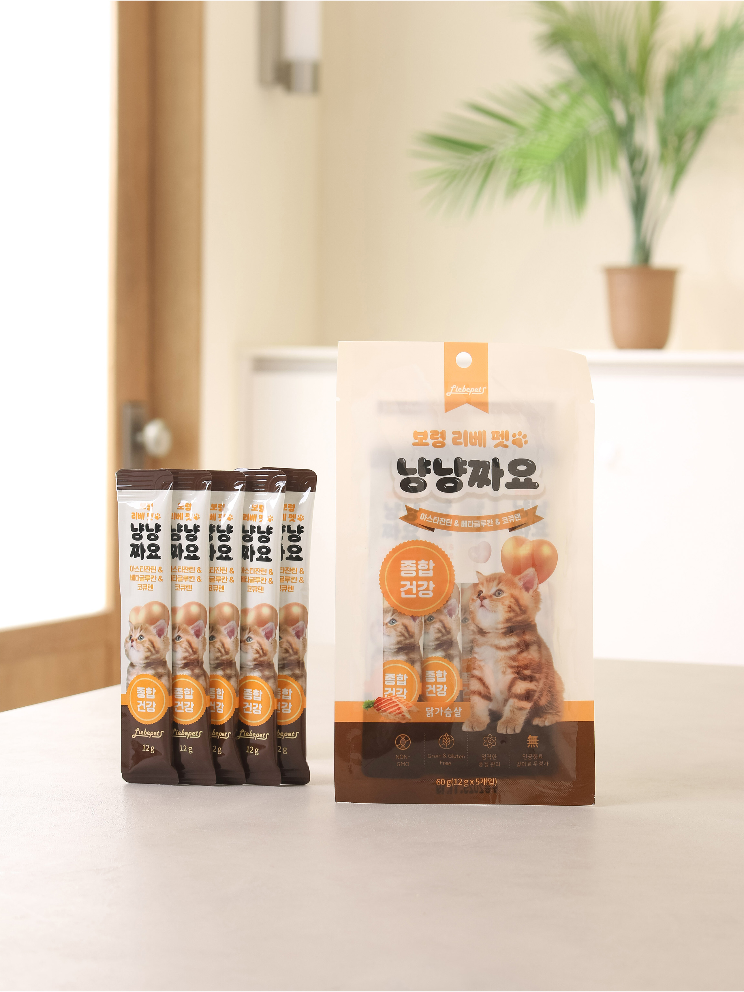 DAISO [Pet Food]Boryung Liebepet Comprehensive Health 5P