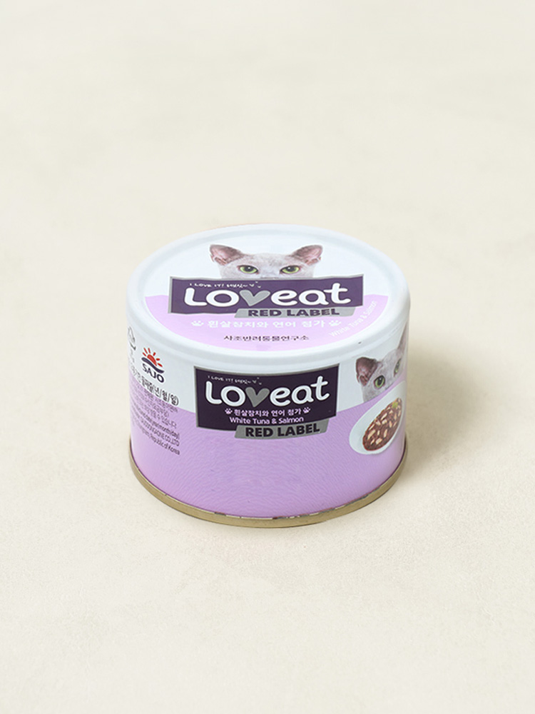 DAISO [Pet Food]Sajo Loveat (160g) (White Tuna and Salmon)