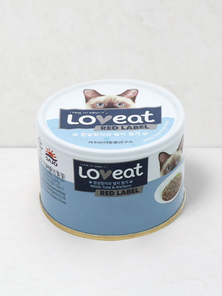 DAISO [Pet Food]Sajo Loveat(160g)(White Tuna and Anchovy)