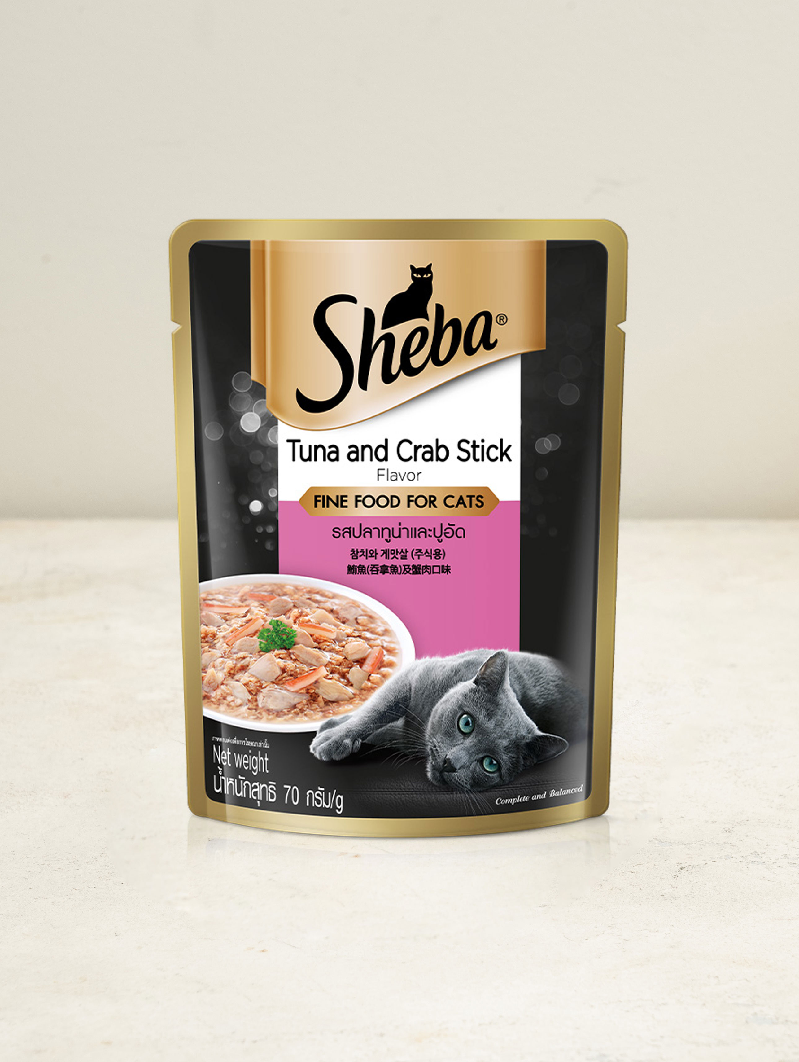 DAISO [Pet Food] Shiba Tuna and Crab Meat 70g