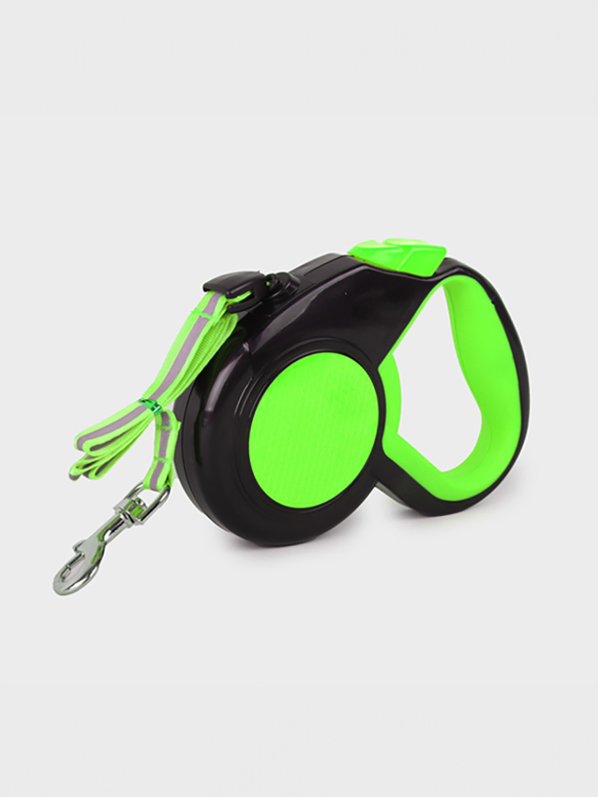 DAISO Neon color automatic leash (reflective) (5m)