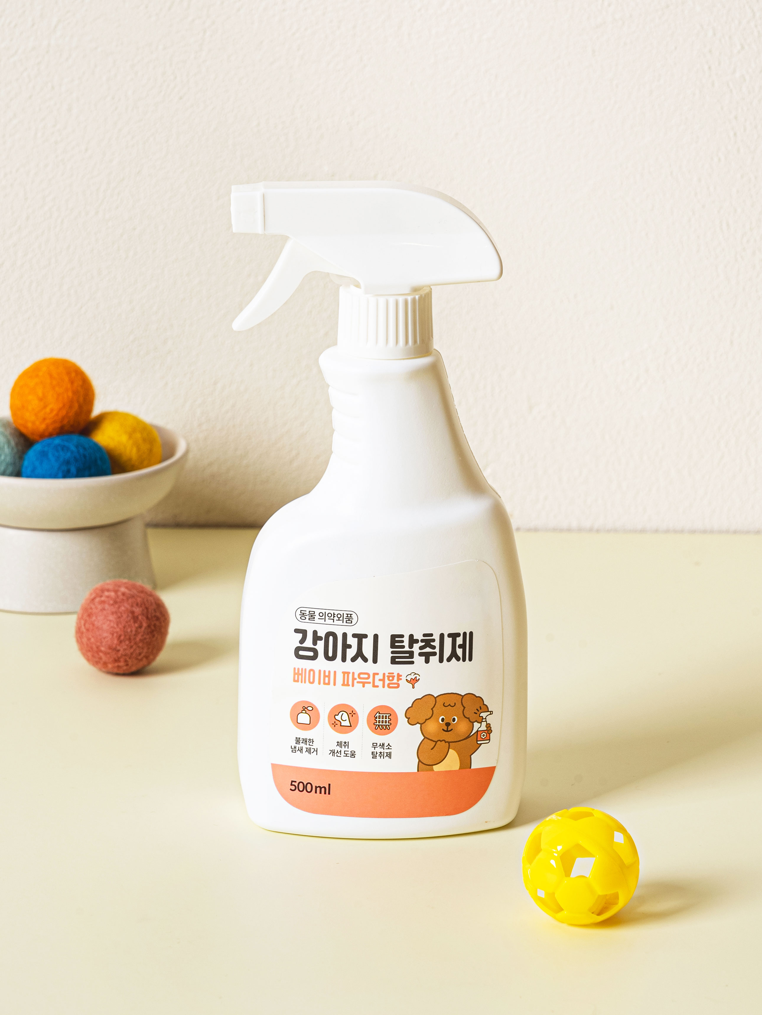 DAISO Petpers Dog Deodorizer (500ml) (Baby Powder Scent)