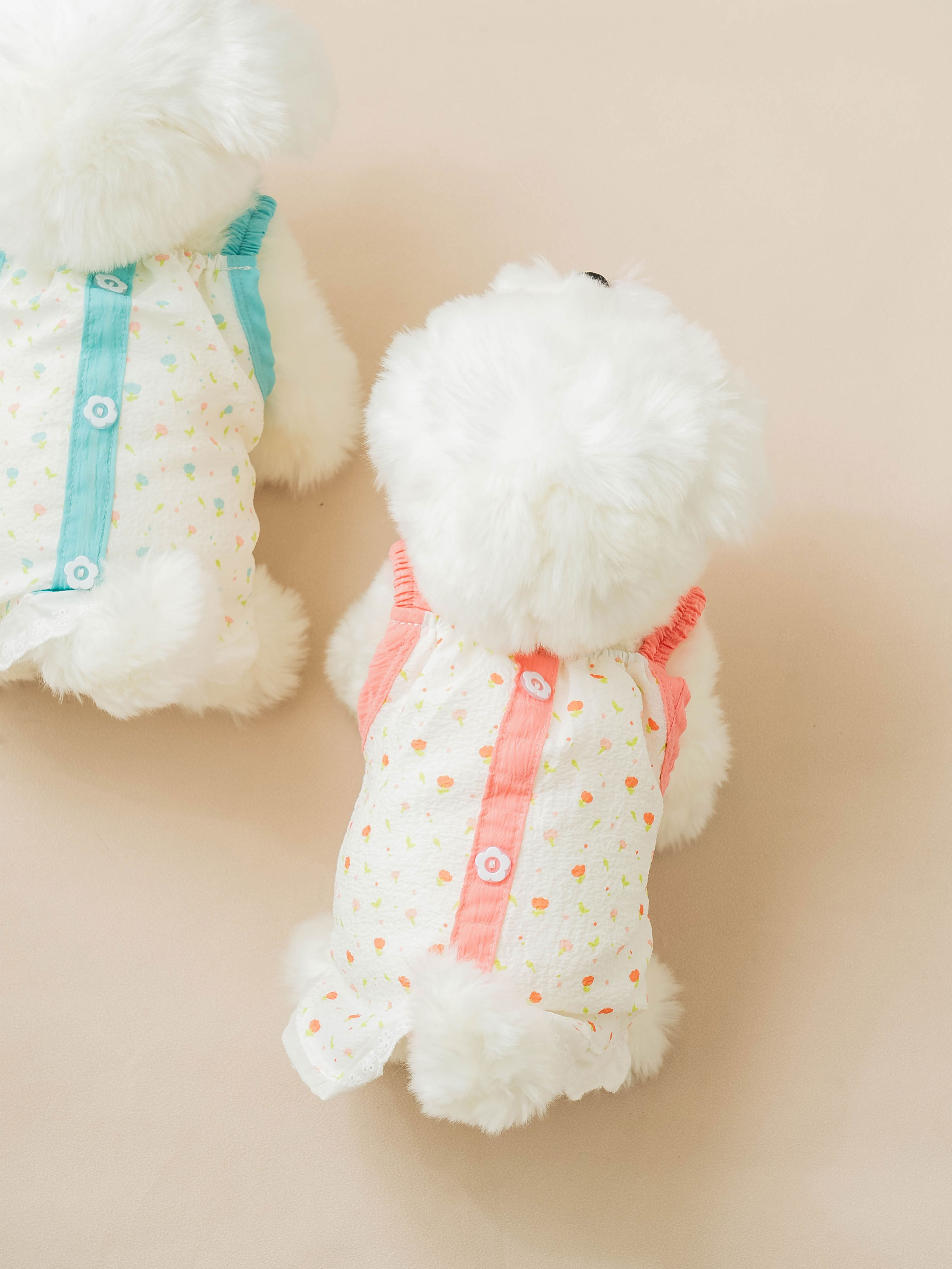 DAISO Pet_Flower Lace One Piece S