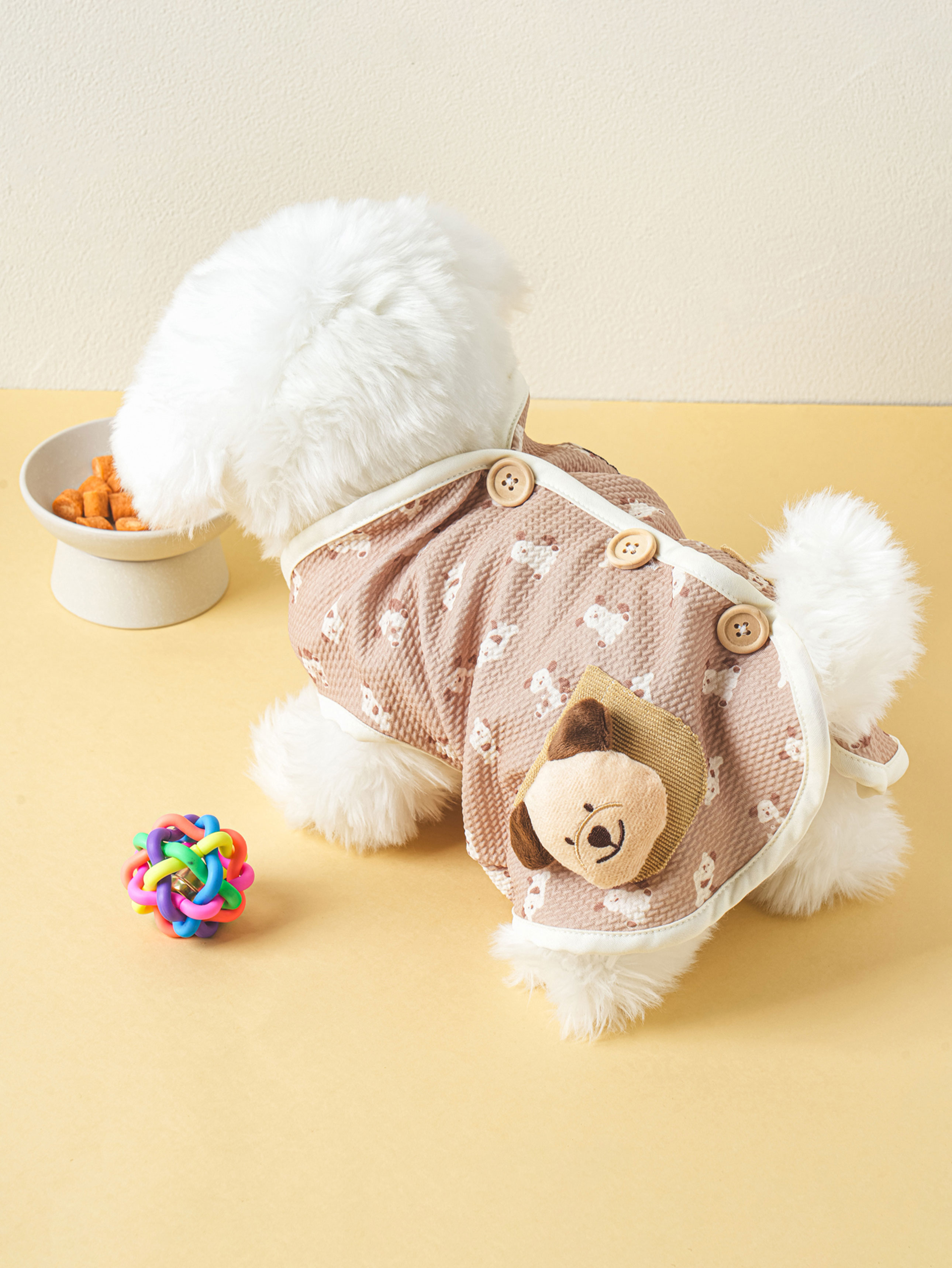 DAISO Cozy-A-Tum_Pet Doll Key Point Sleep Vest (XL)