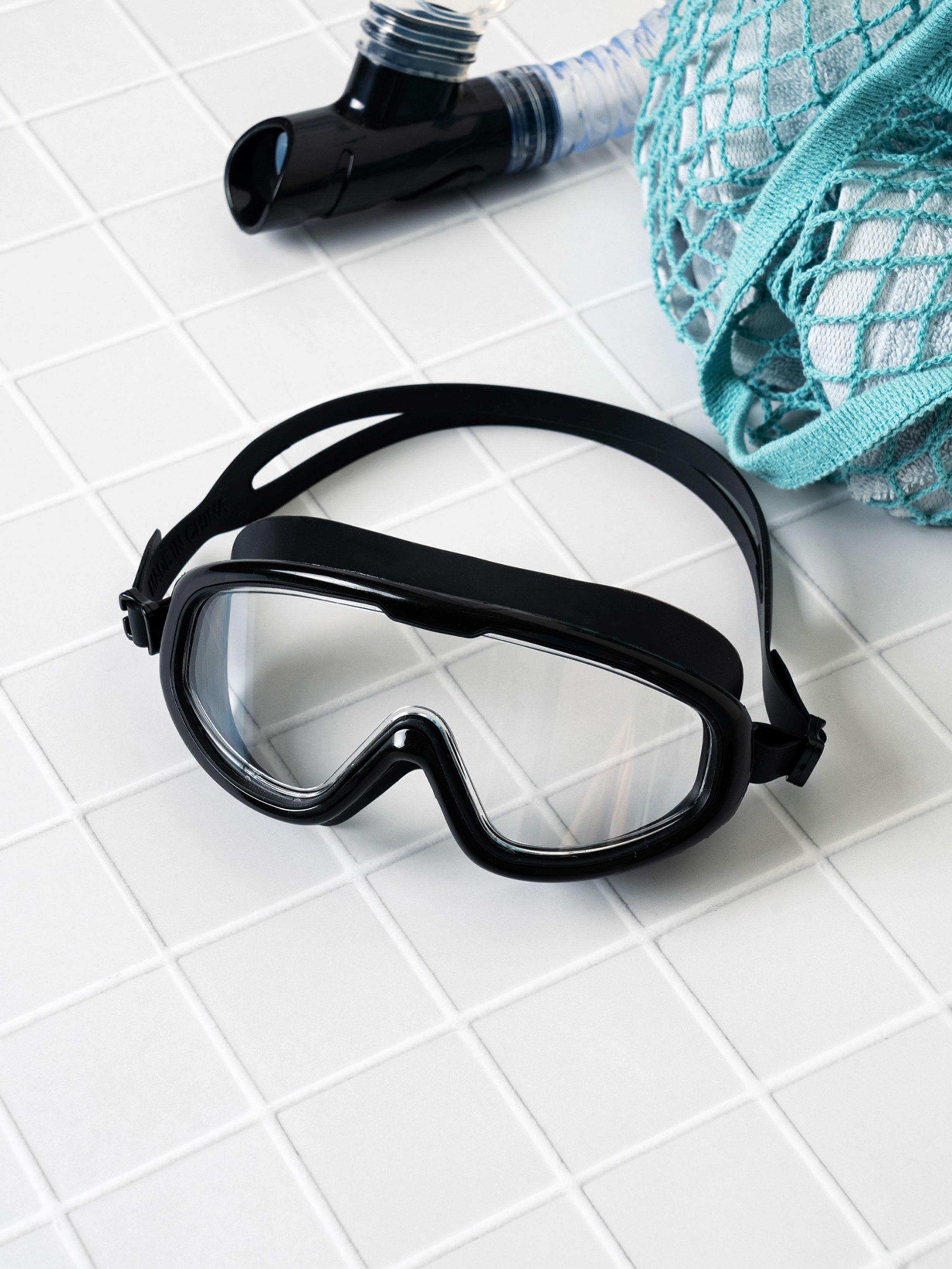 DAISO Adult Diving Goggles _Black