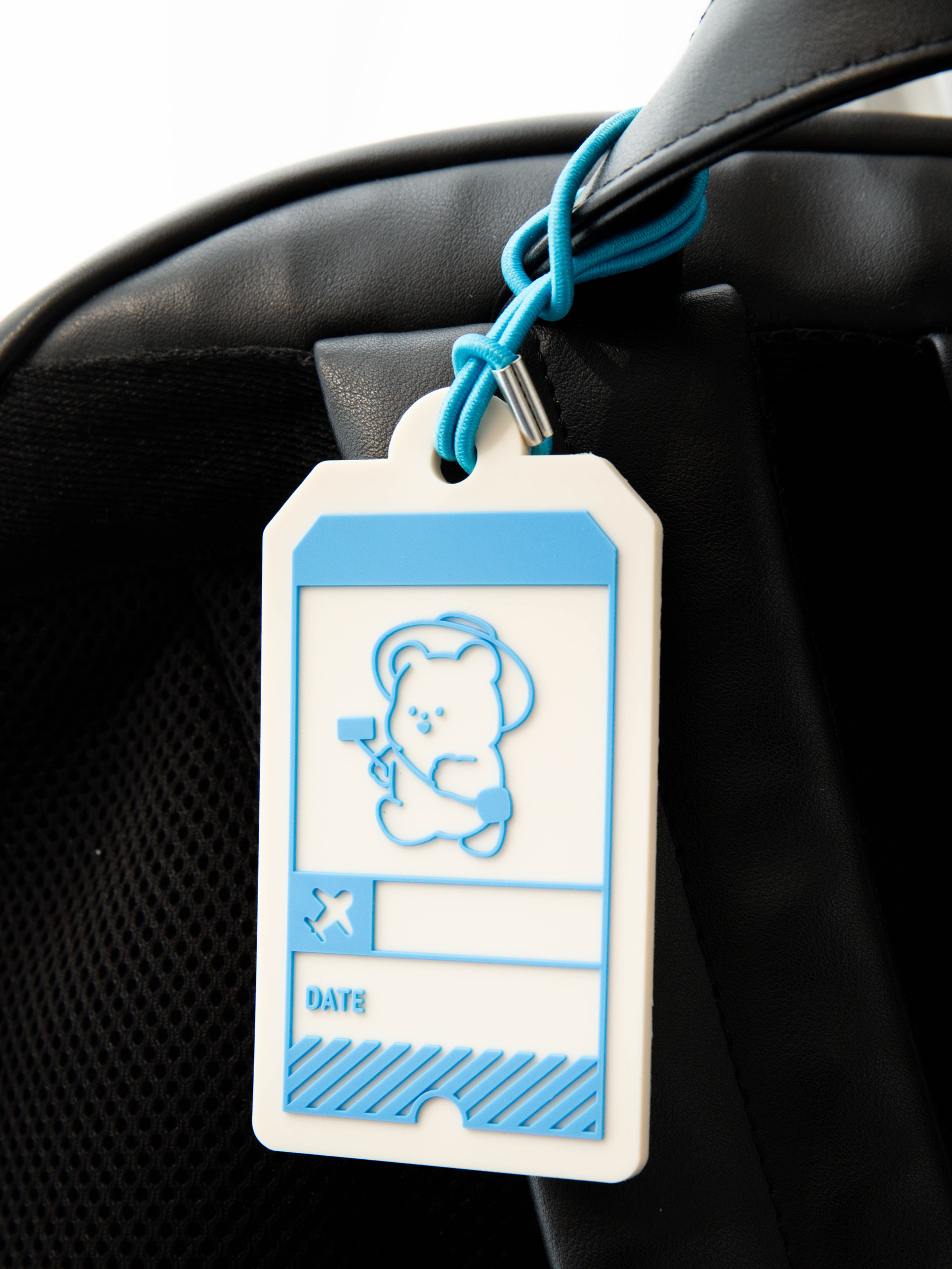 DAISO Character name tag (Traveling bear)