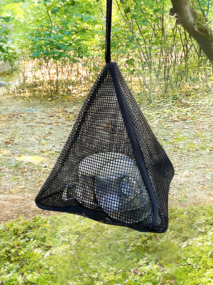 DAISO Camping Triangle 1-tier Drying Net