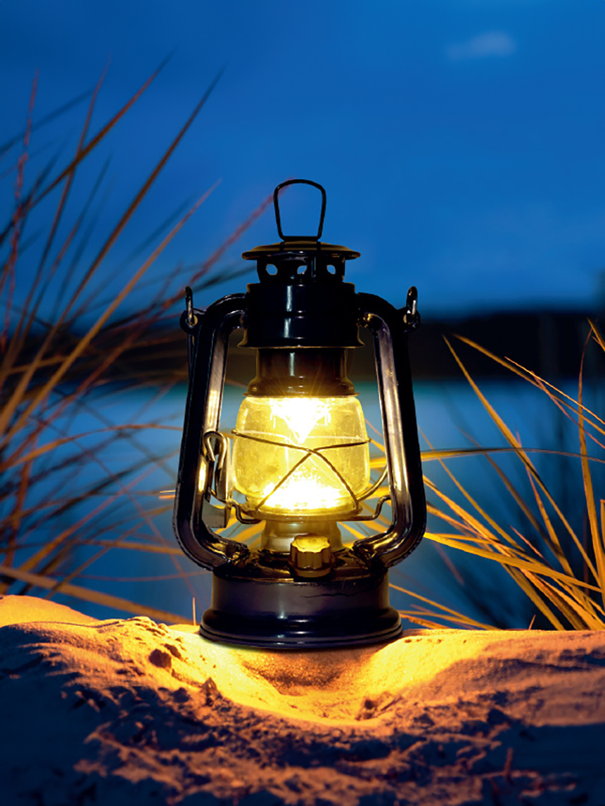 DAISO Camping Steel Lamp (12LED)