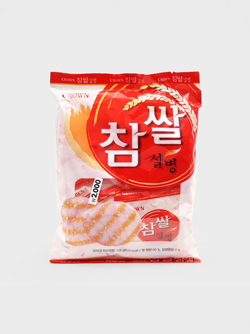 DAISO Crown Rice Cake (128g)