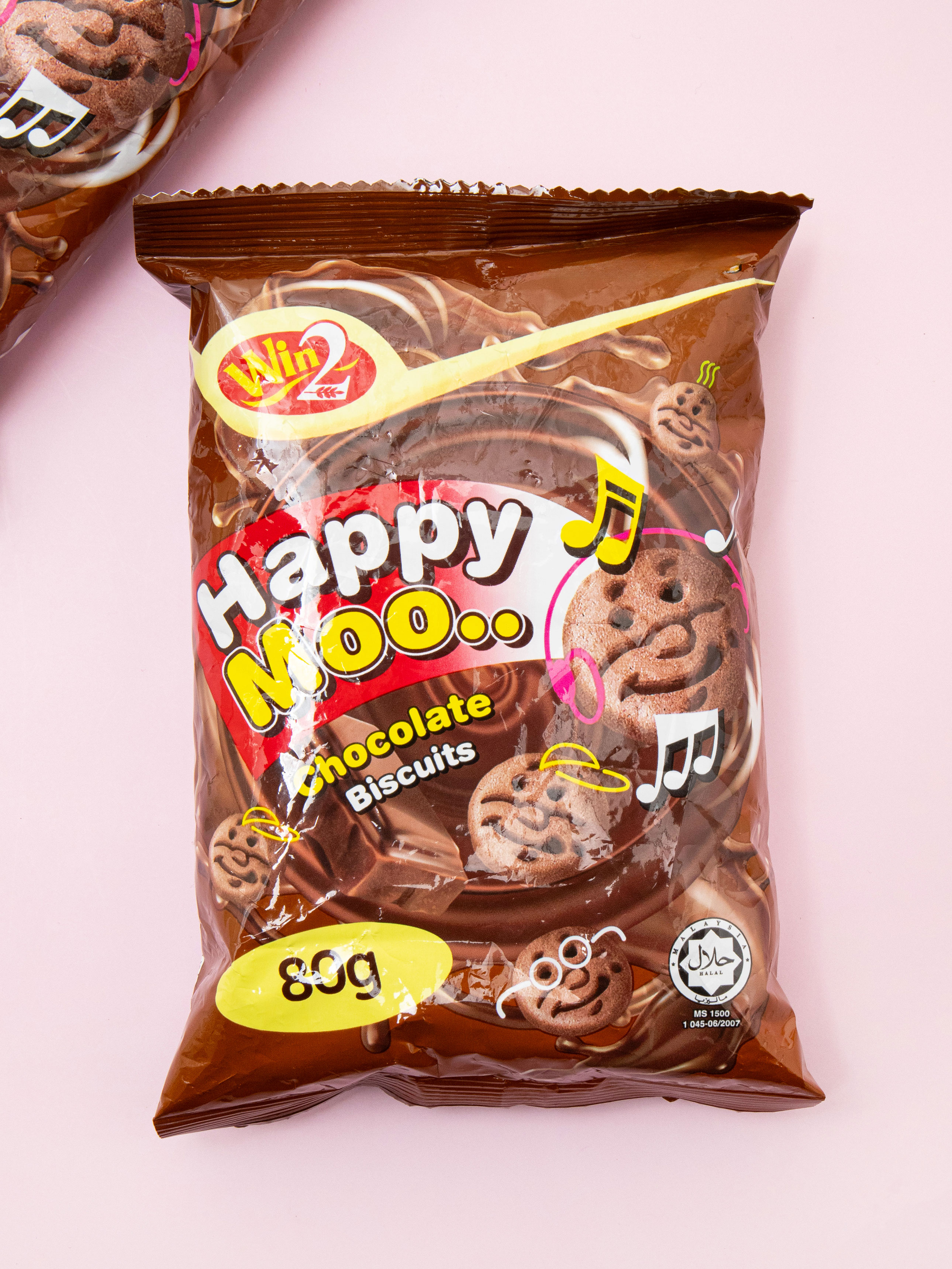 DAISO Happy Moo Chocolate Biscuit (80g)