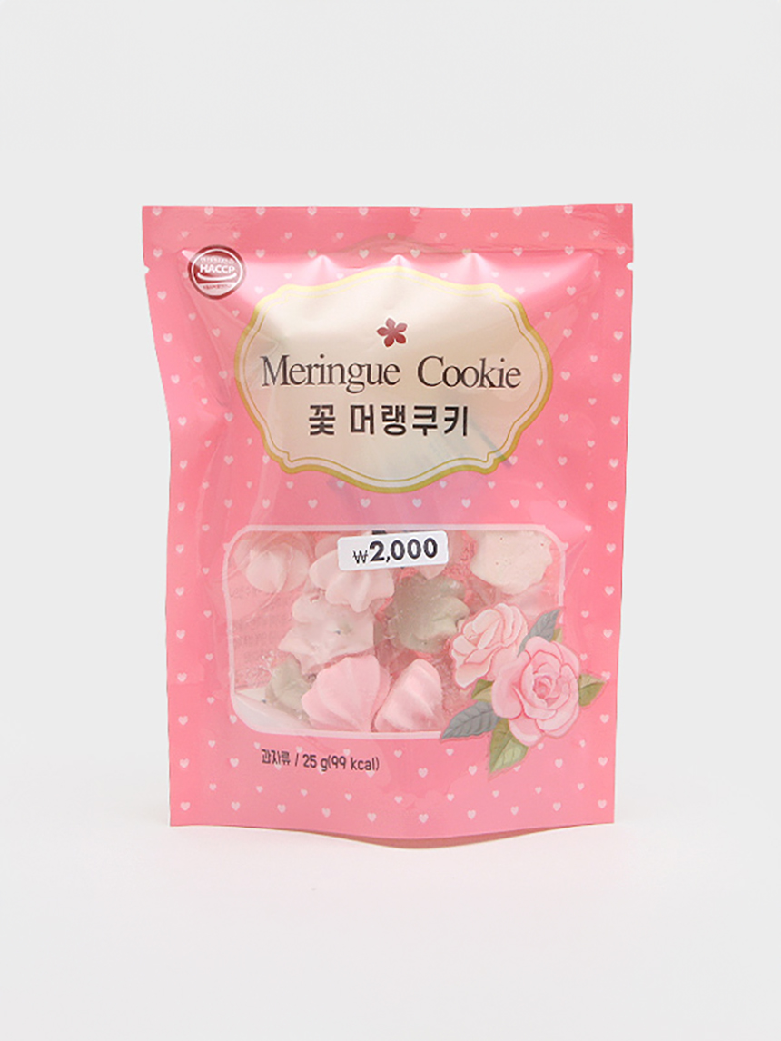 DAISO Flower Meringue Cookies (25g)