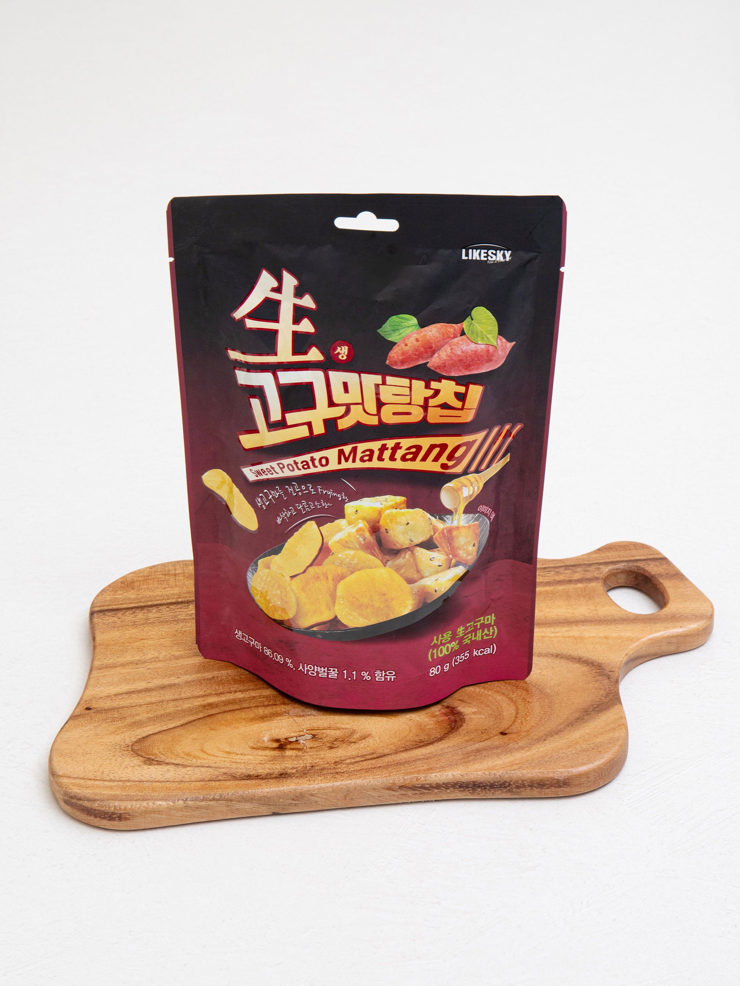 DAISO Raw Sweet Potato Chips (80g)