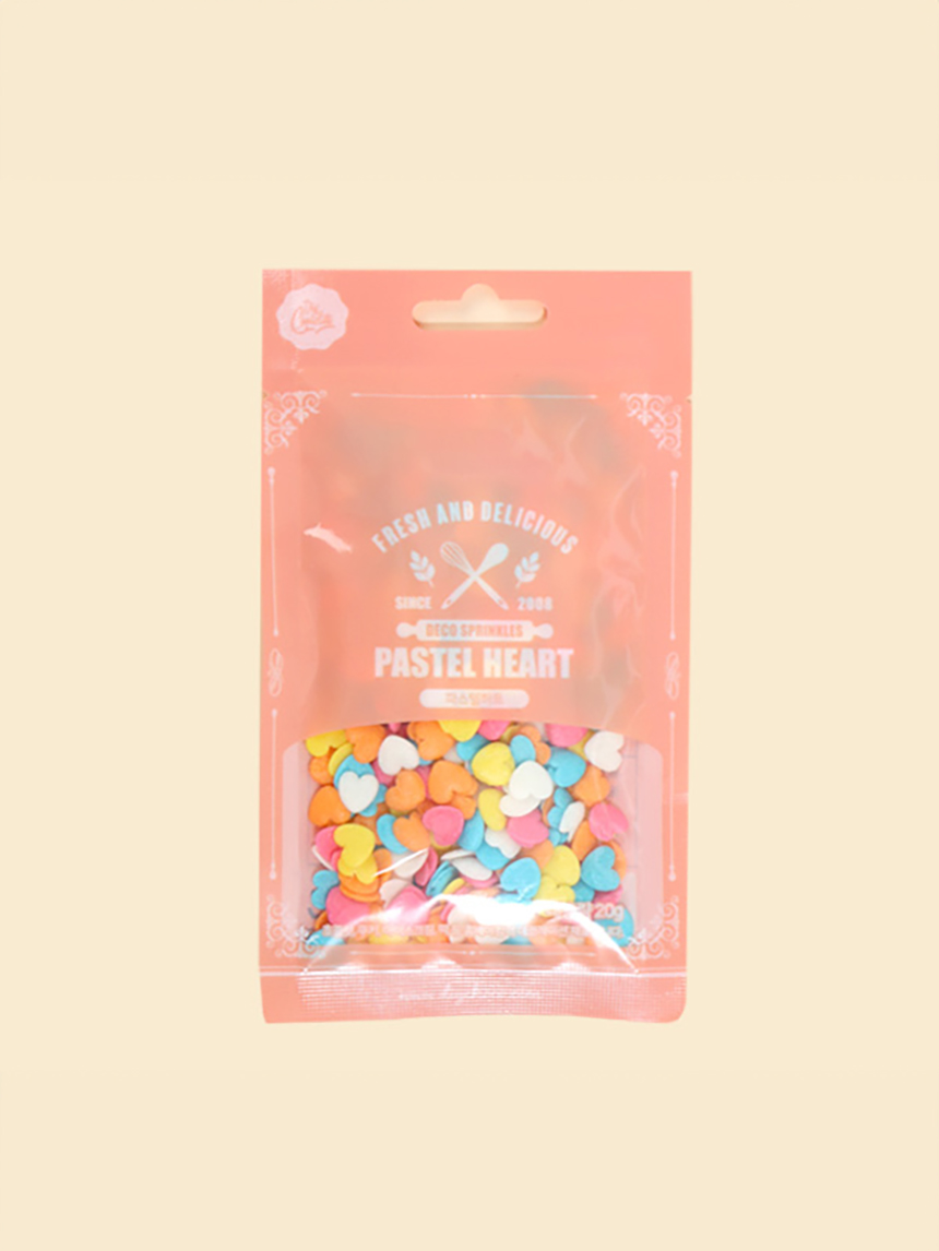 DAISO Pastel Heart (20g)