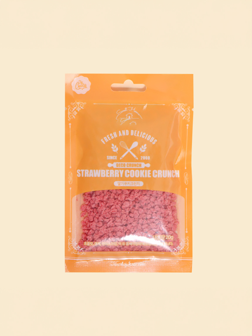 DAISO Strawberry Cookie Crunch (20g)