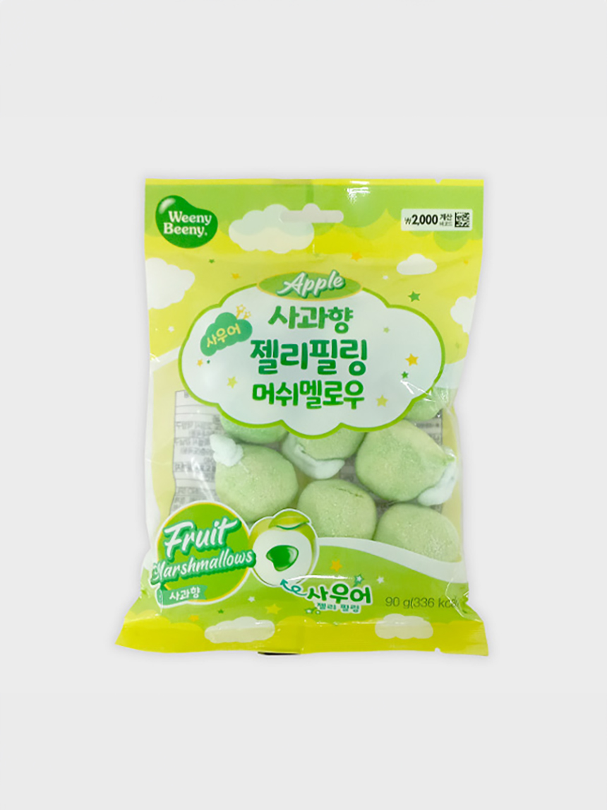 DAISO Jelly Peeling Marshmallow Apple Flavor (90g)